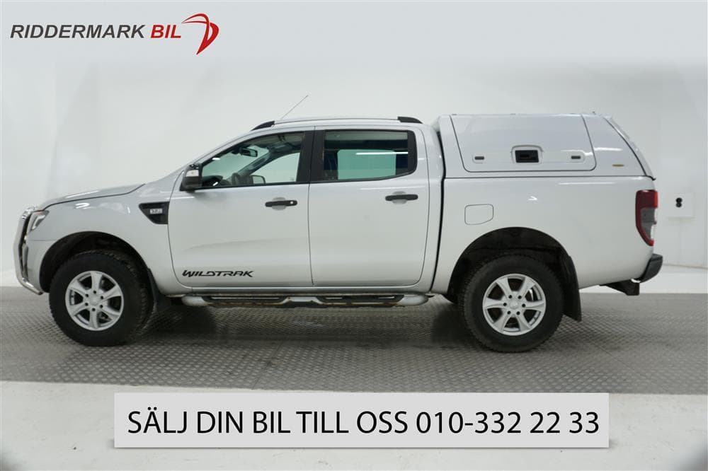 Ford Ranger 3.2 TDCi 4WD (200hk) Wildtrak Värmare Drag Kåpa