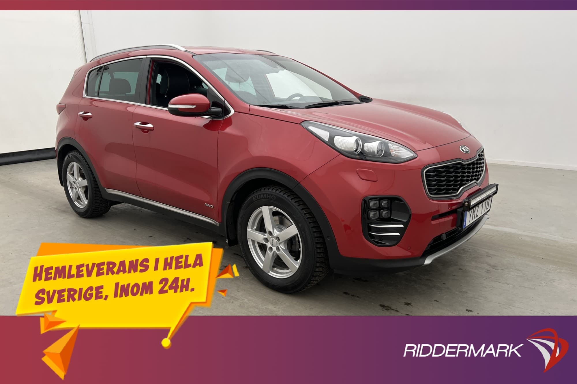 Kia Sportage 2.0 CRDi AWD GT-Line Värmare Kamera Navi Drag