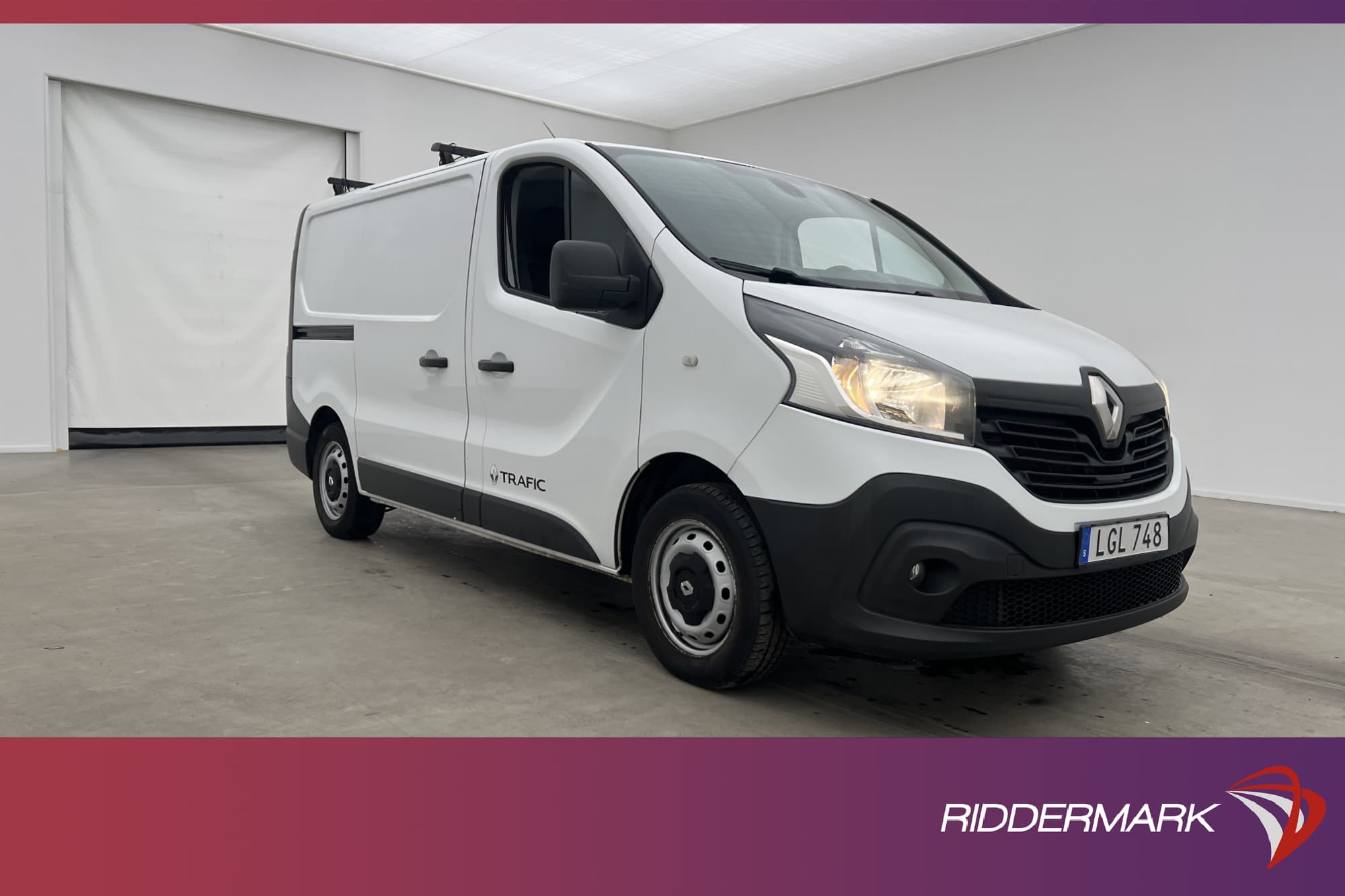 Renault Trafic 1.6dCi Värmare Drag 3-Sits V-Inredd PDC Moms