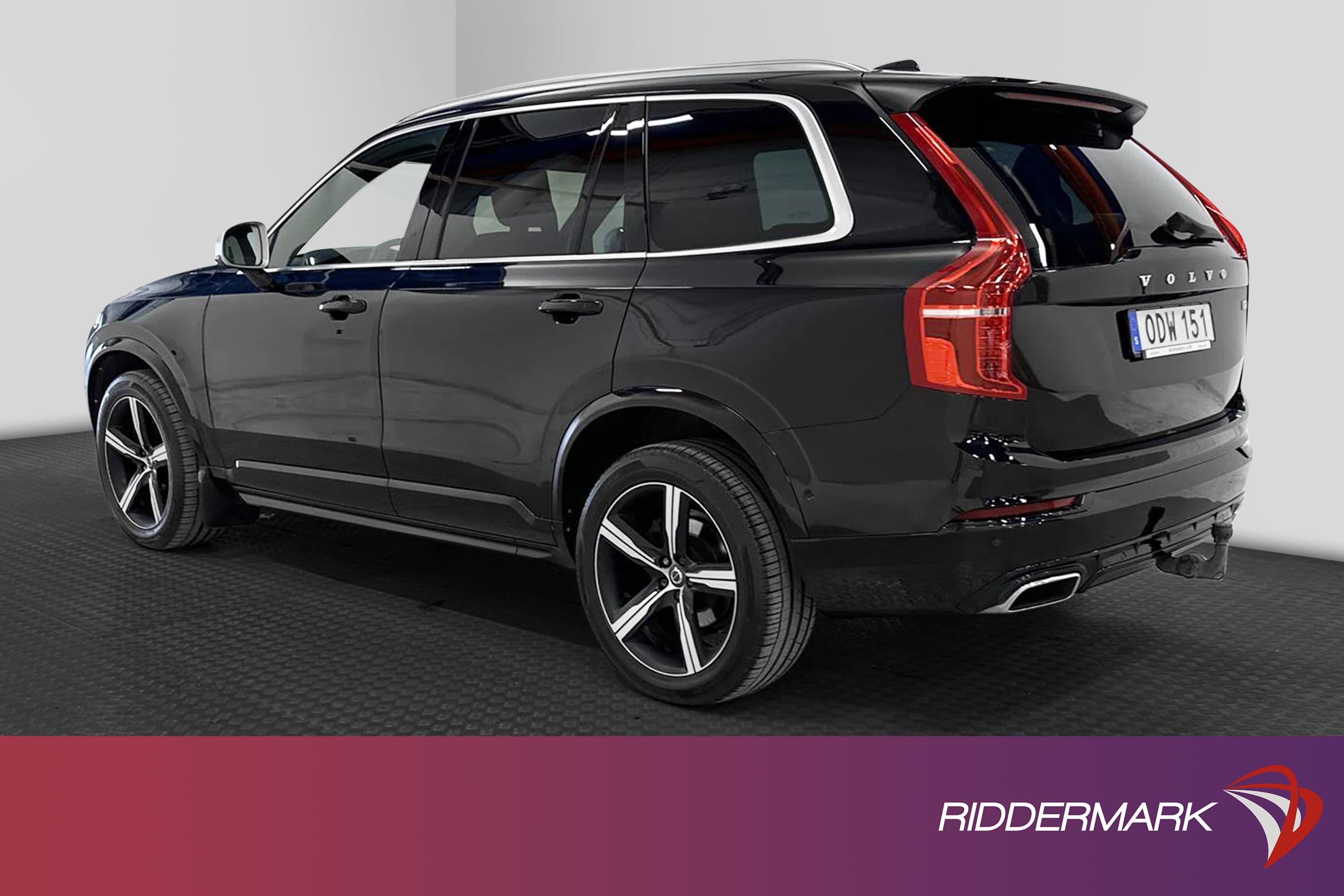 Volvo XC90 D5 AWD 235hk R Design Voc D-Värm Pano HUD 7 Sits