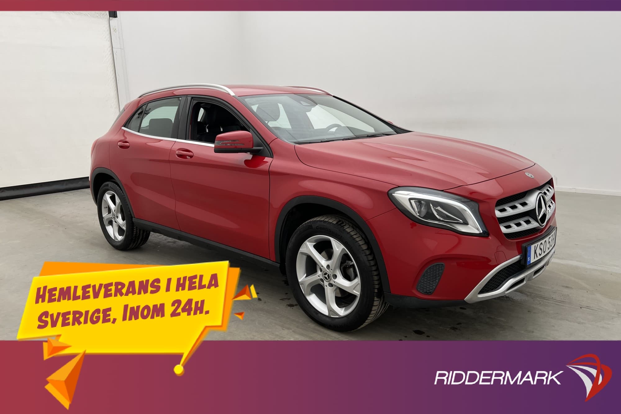 Mercedes-Benz GLA 200 7G-DCT 156hk B-Kamera Navi Skinn