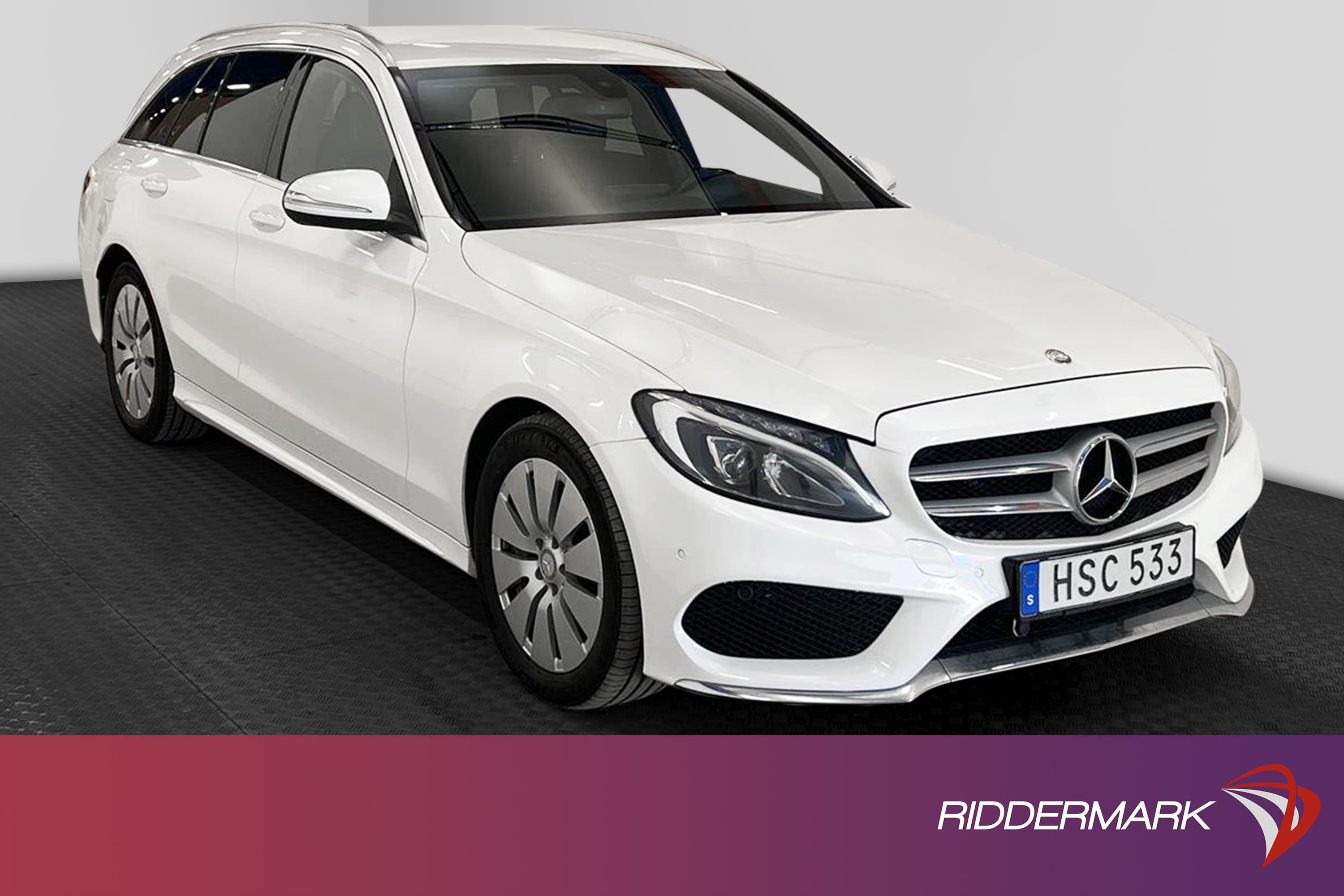 Mercedes-Benz C 250 AMG 204hk 4MATIC Skinn Burmester Dragexteriör