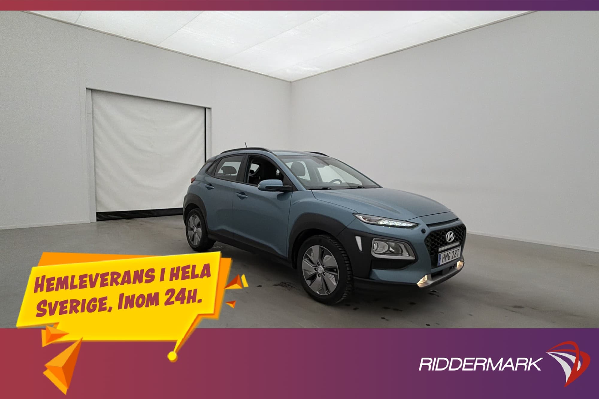 Hyundai Kona AWD 177hk Trend Värmare Kamera CarPlay Dragkrok