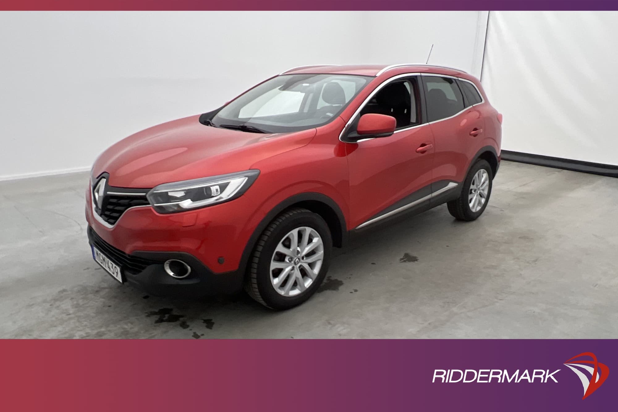Renault Kadjar dCi 110hk M/K-Värmare Halvskinn Kamrem-Bytt