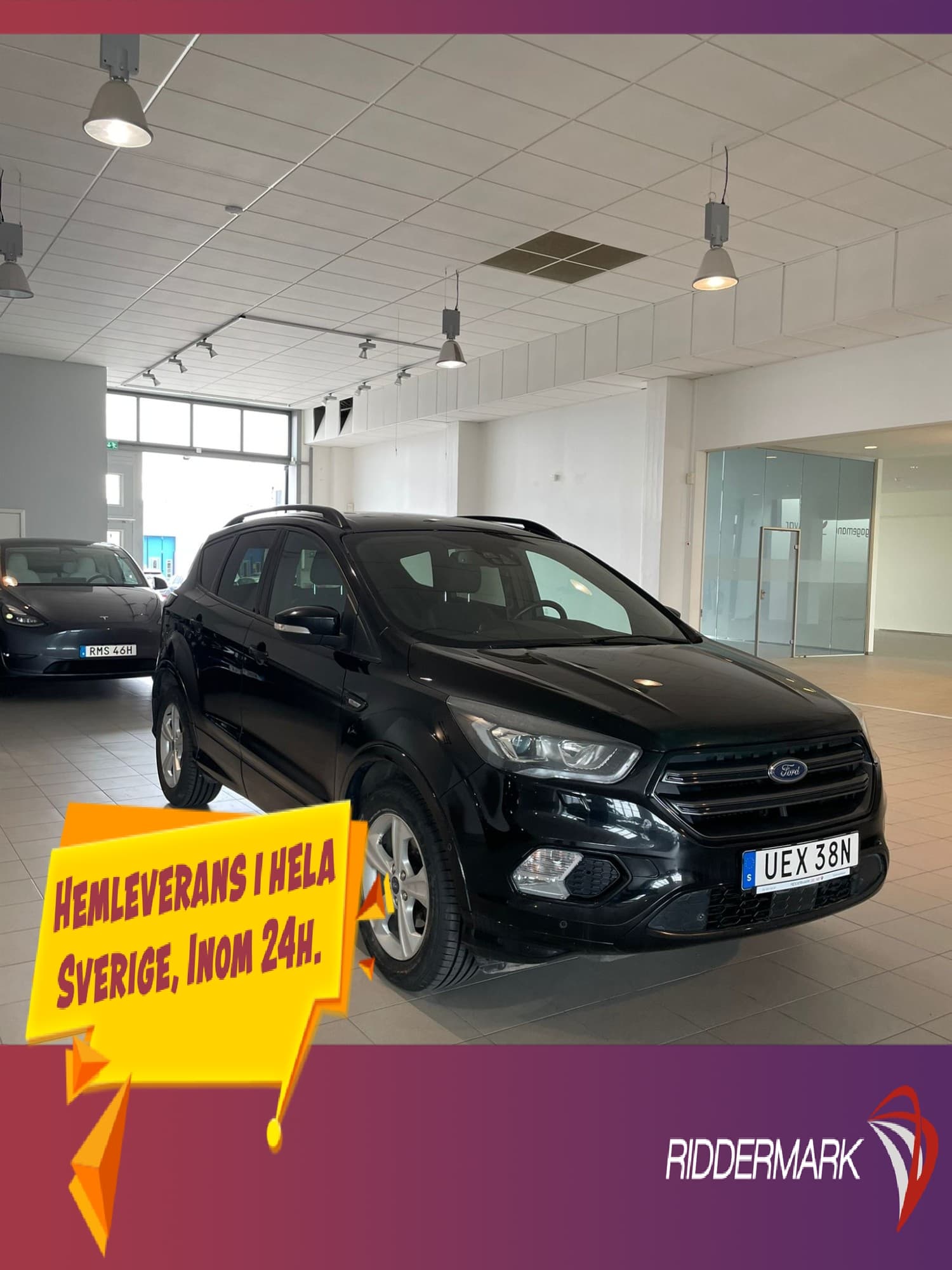 Ford Kuga 1.5 EcoBoost 150hk ST-Line Kamera SONY Sound