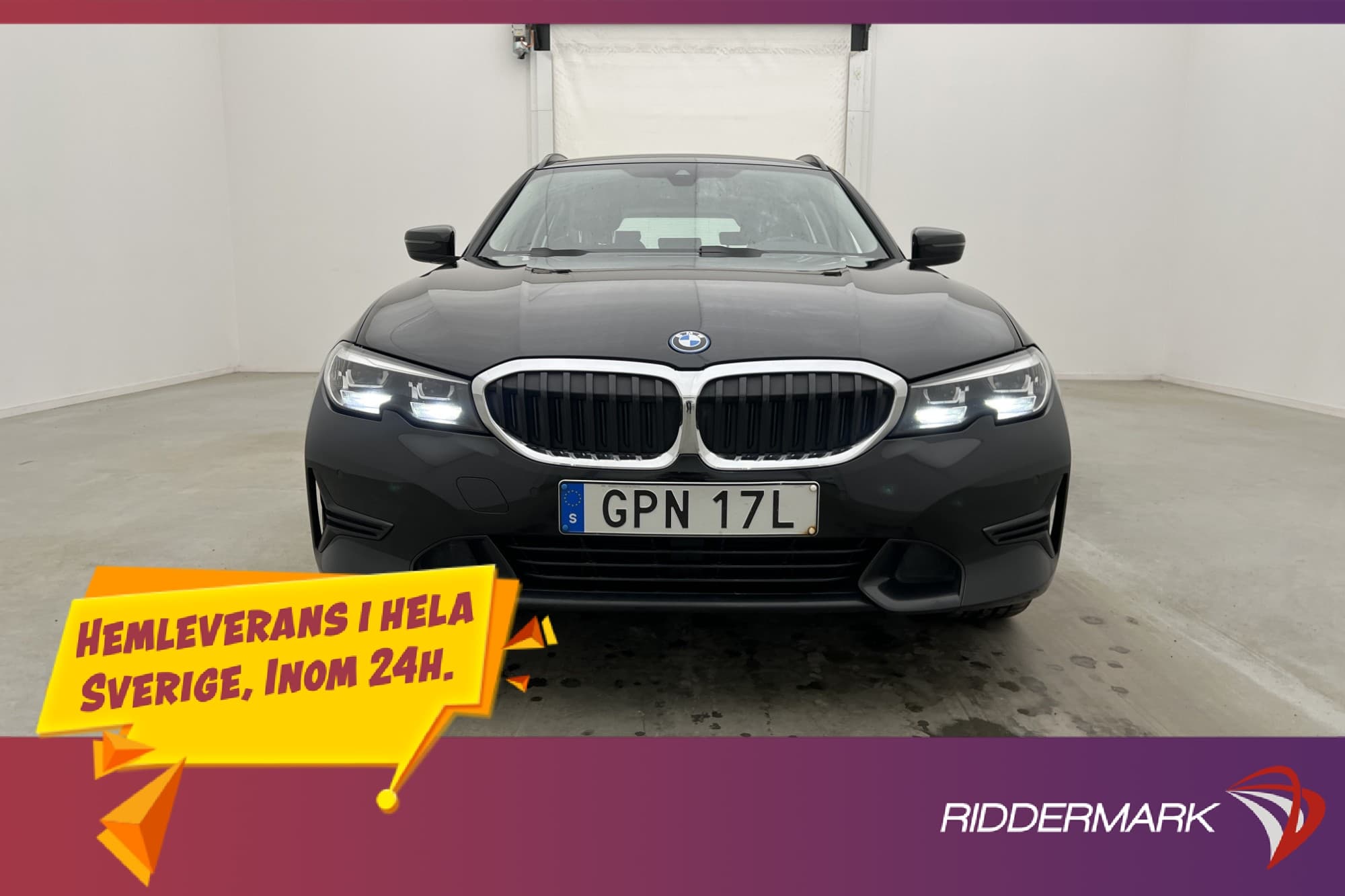 BMW 330e xDrive Touring 292hk Sport Line Navi Sensorer MOMS