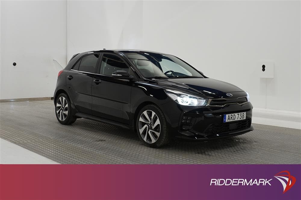 Kia Rio 1.0 T-GDi 120hk GT-Line Kamera GPS Carplay 0,47l/mil