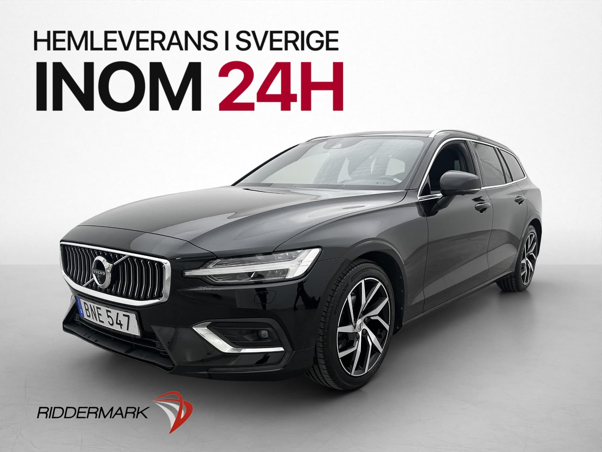 Volvo V60 D4 Inscription Pano H/K HUD 360° Skinn Elstol Drag