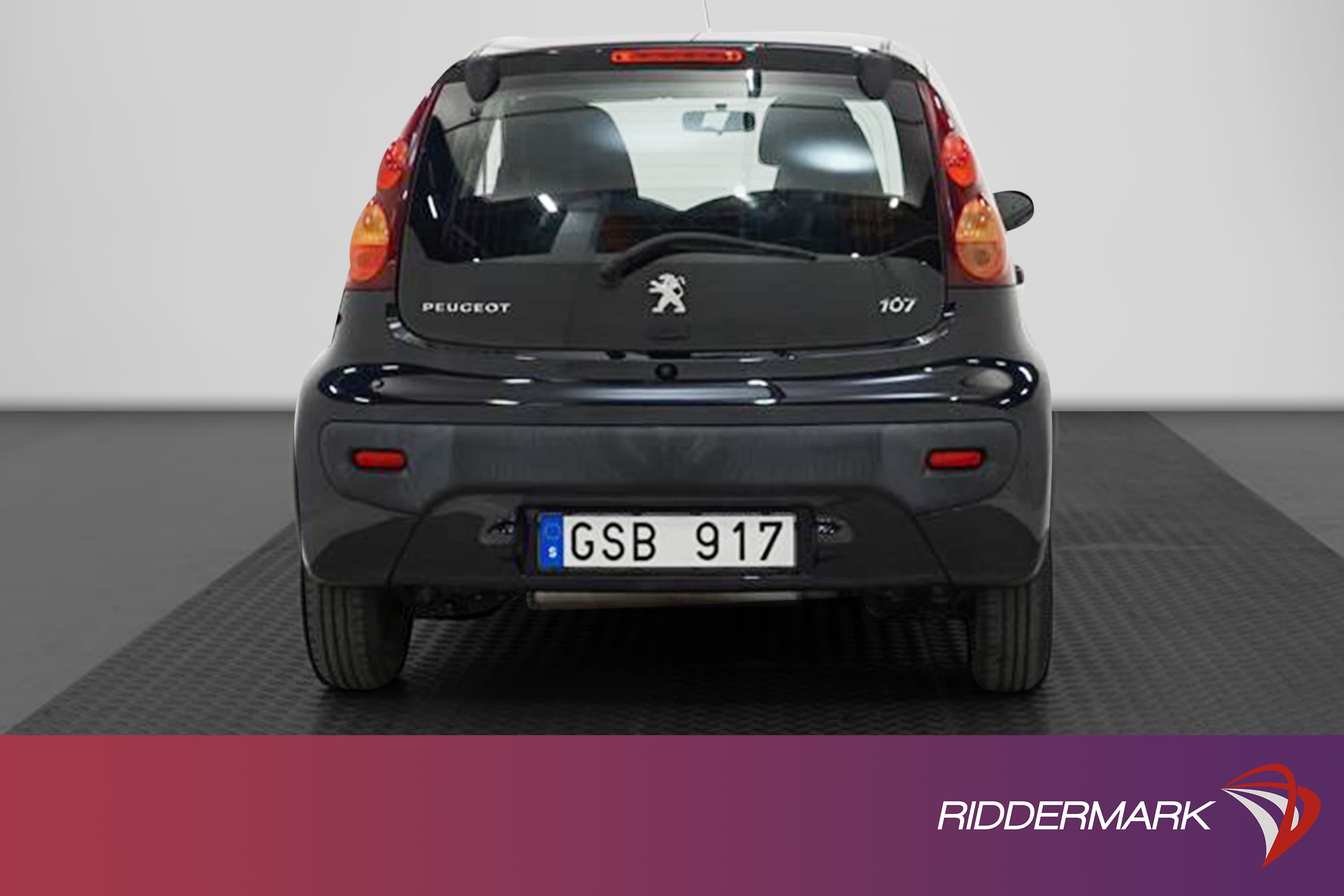 Peugeot 107 5dr 1.0 68hk 2 brukare 0.43l/milexteriör