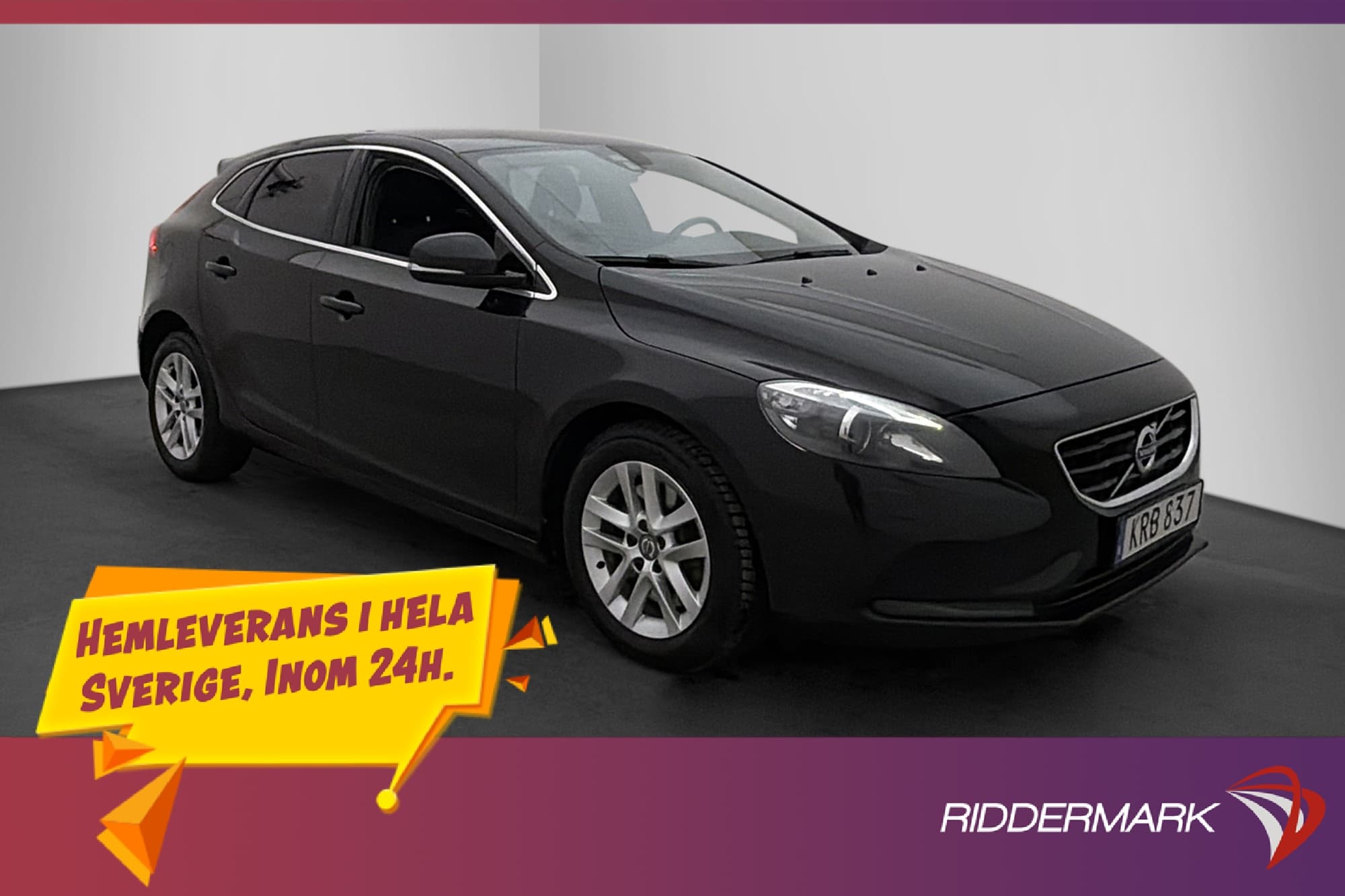 Volvo V40 D4 190hk Momentum Farthållare