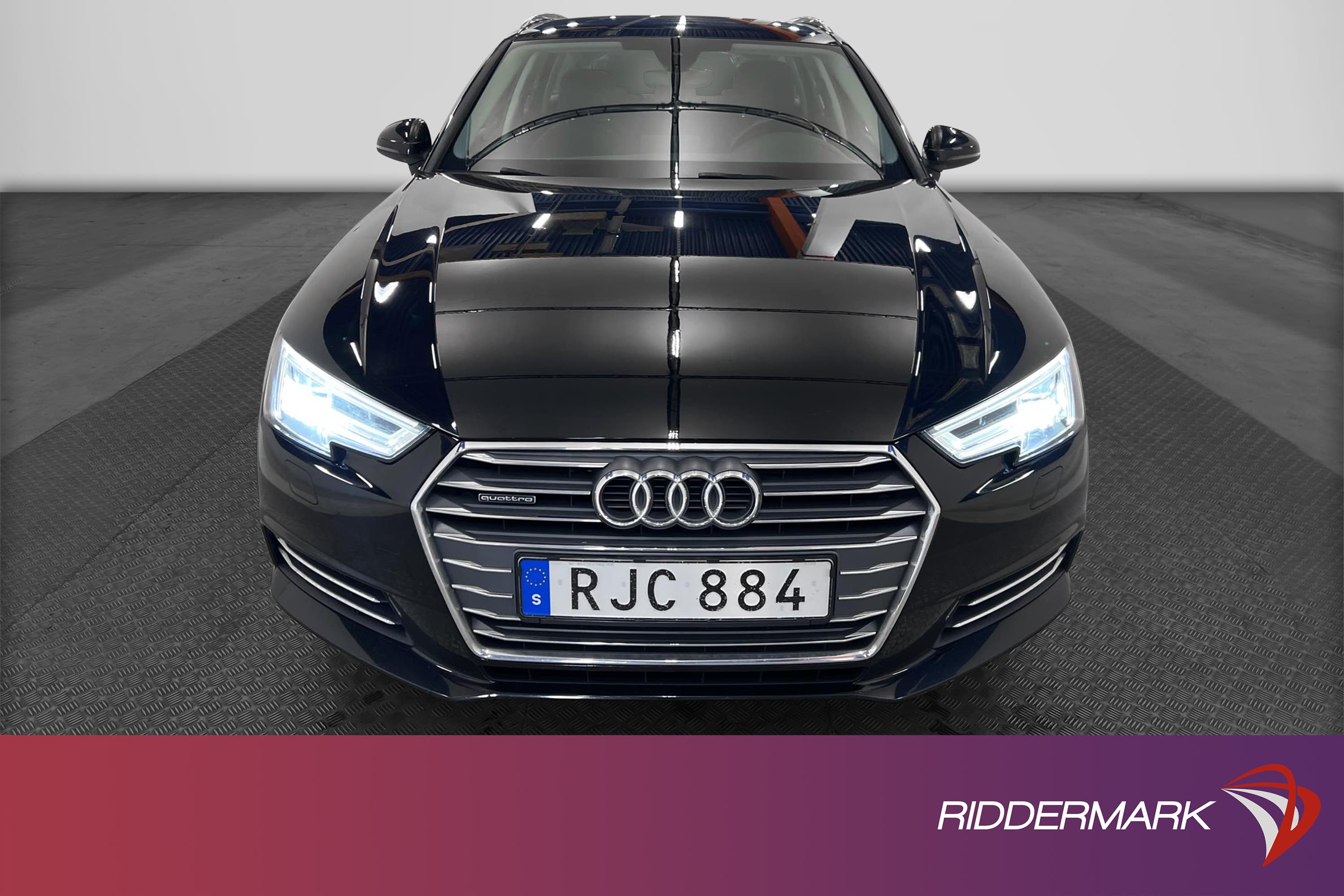 Audi A4 2.0 TDI Quattro 190hk D-Värmare Drag Audi Connect 