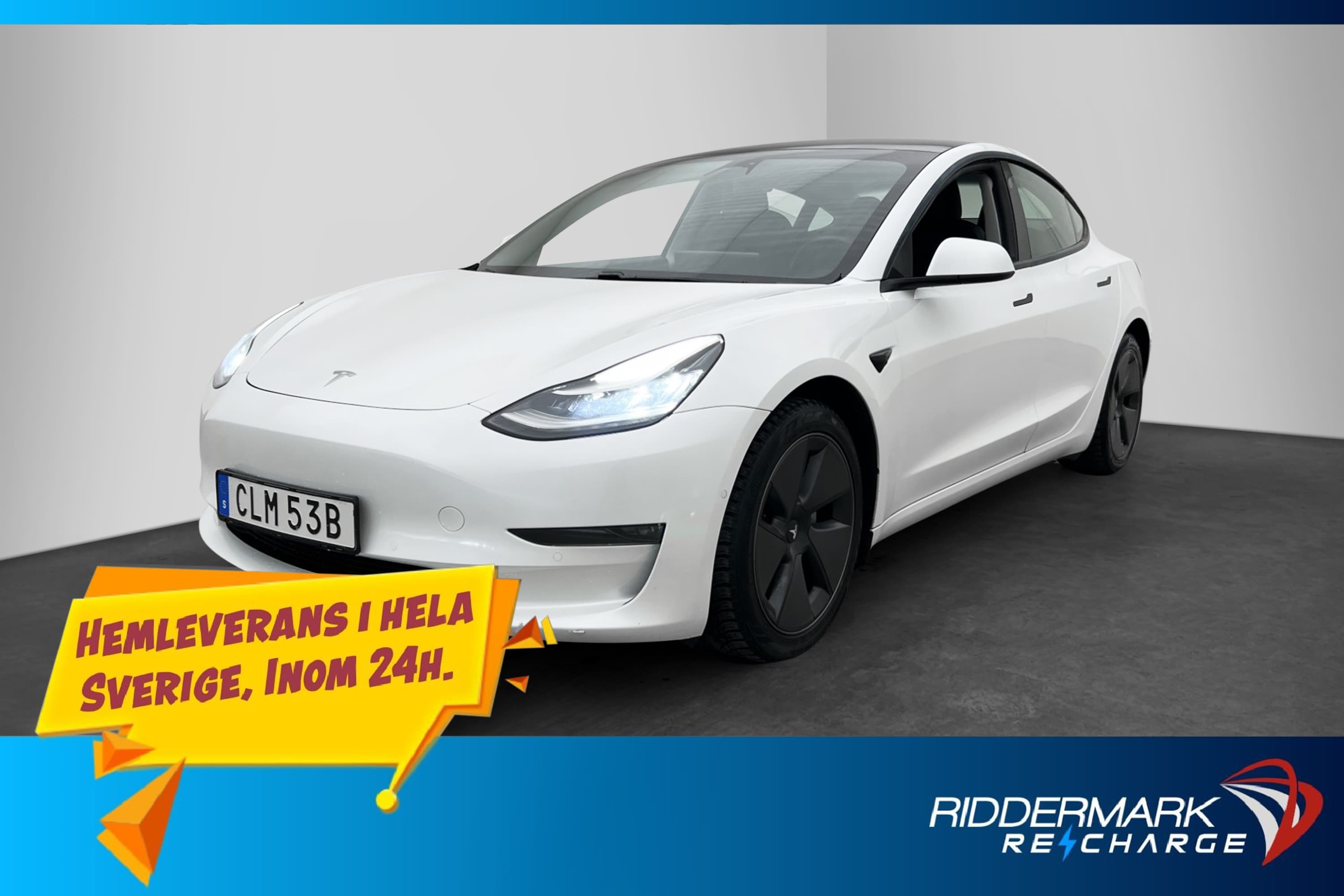 Tesla Model 3 Long Range AWD Autopilot Svensksåld
