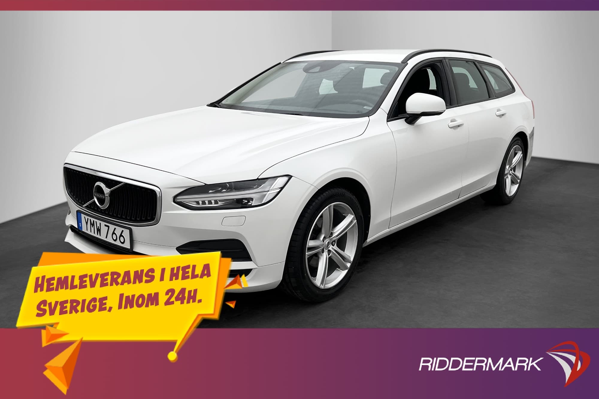 Volvo V90 D3 150hk Kinetic VOC Värmare Dragkrok Sensorer