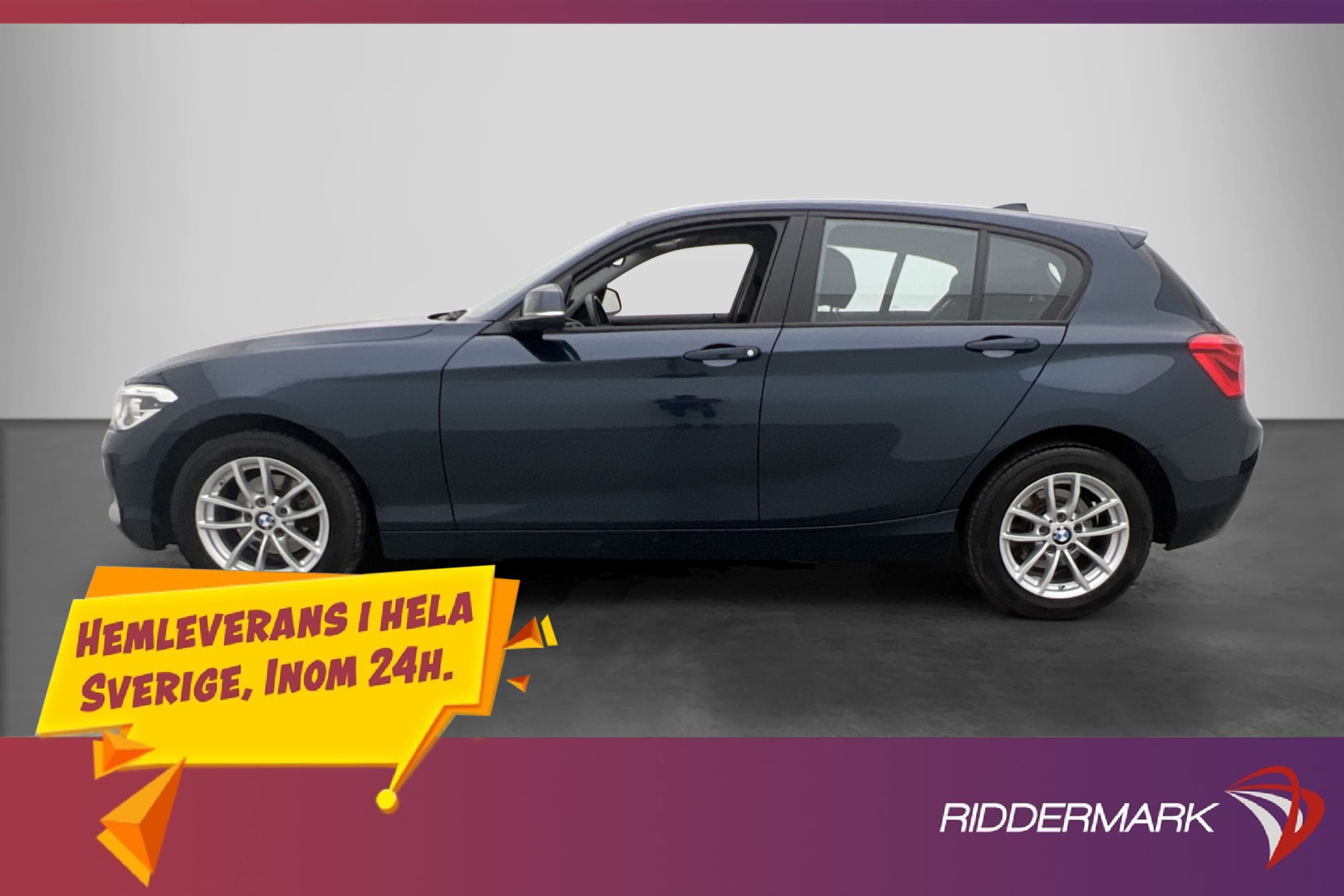 BMW 118i 136hk Advantage P Sensorer Låg Skatt 0,50L/mil