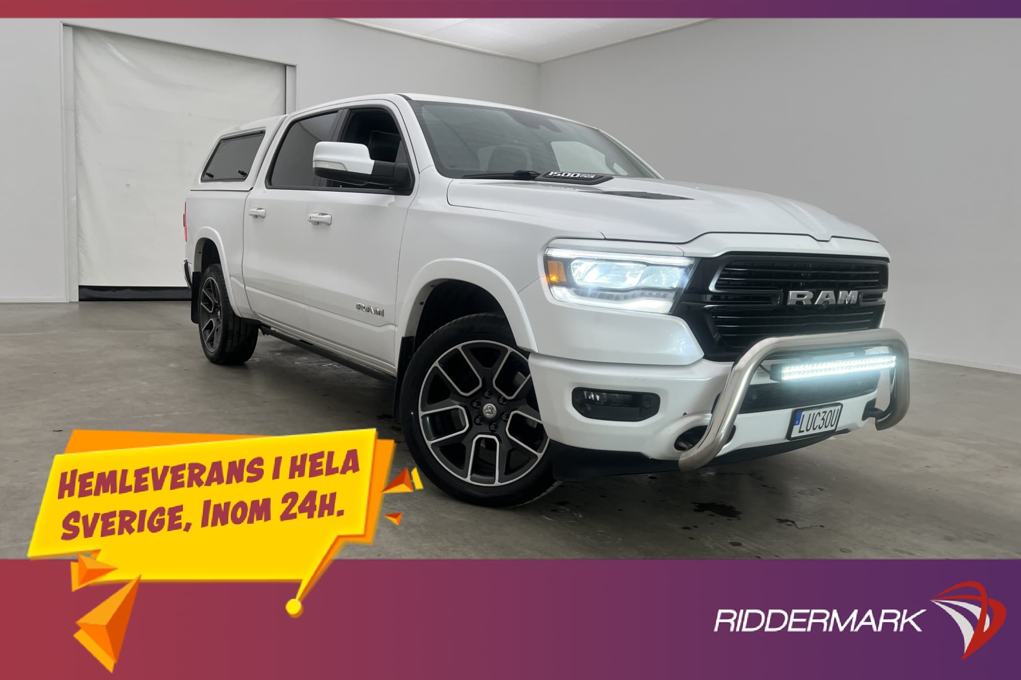 Dodge RAM Laramie 5.7 4x4 Drag Pano Diff H/K 360° Kåpa Moms