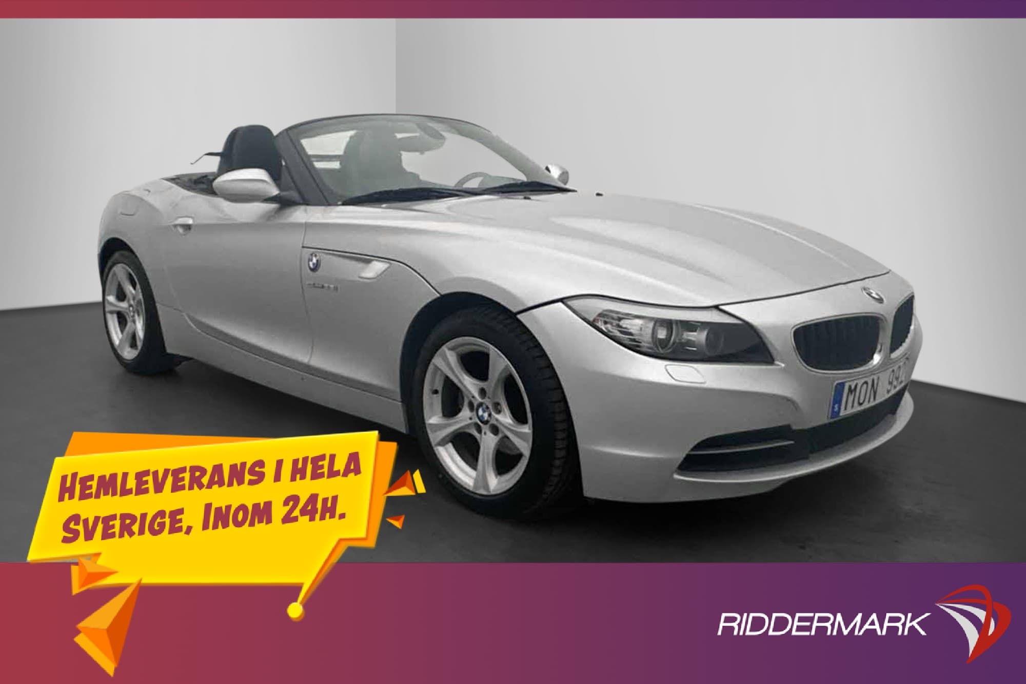BMW Z4 SDrive23i Roadster 204hk Navigation Skinn Svensksåld