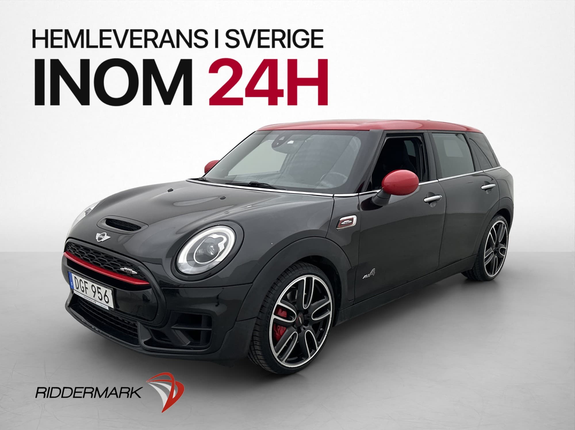 MINI John Cooper Works Clubman ALL4 231hk H/K Keyless Navi