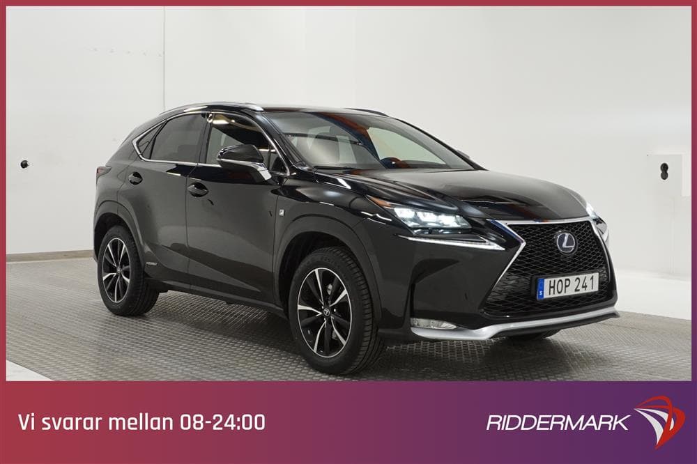Lexus NX 300h AWD 197hk F-Sport B-Kamera Skinn Drag Navi