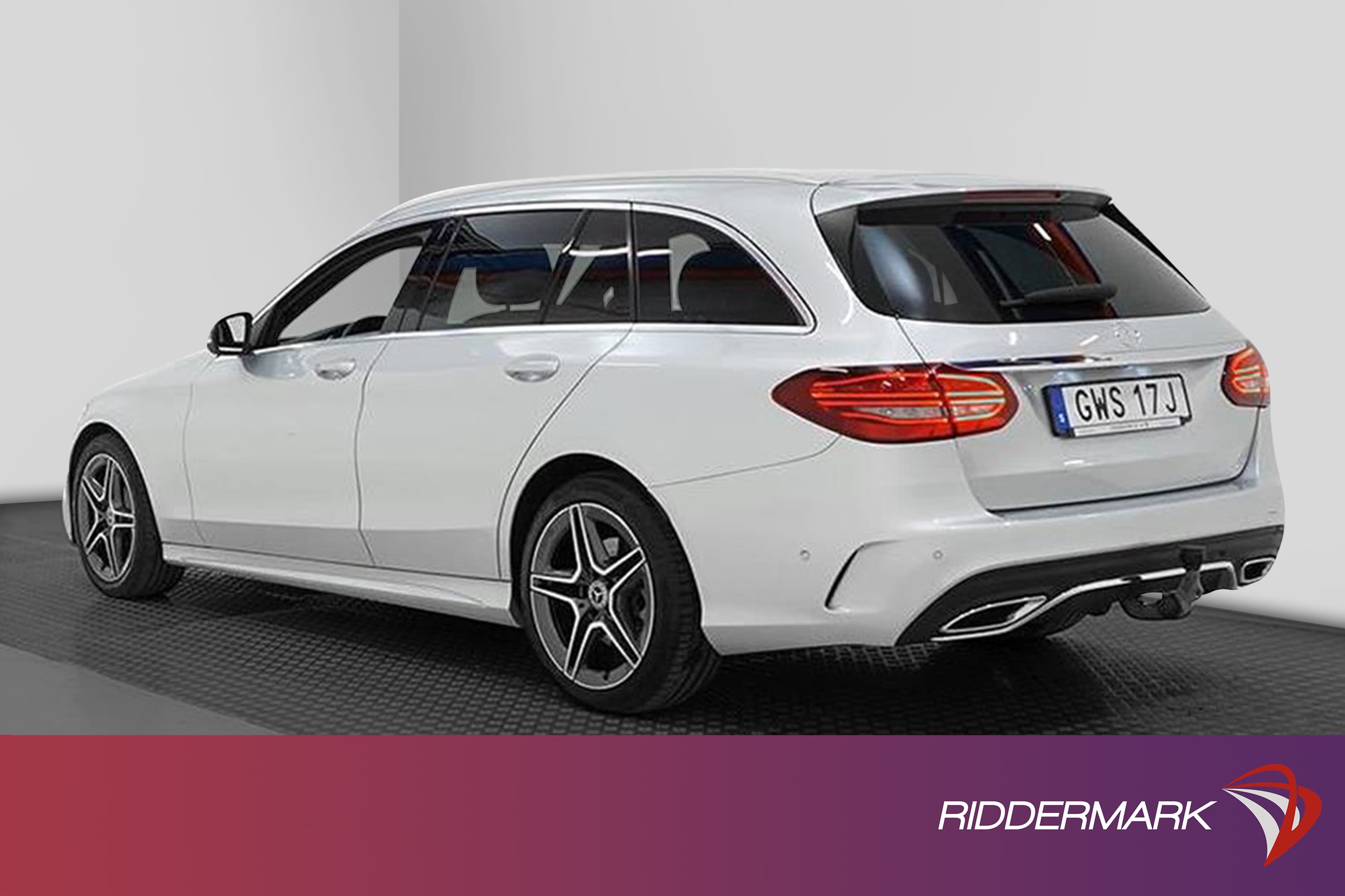 Mercedes-Benz C 220d 194hk AMG Cockpit B-Kamera Naviexteriör