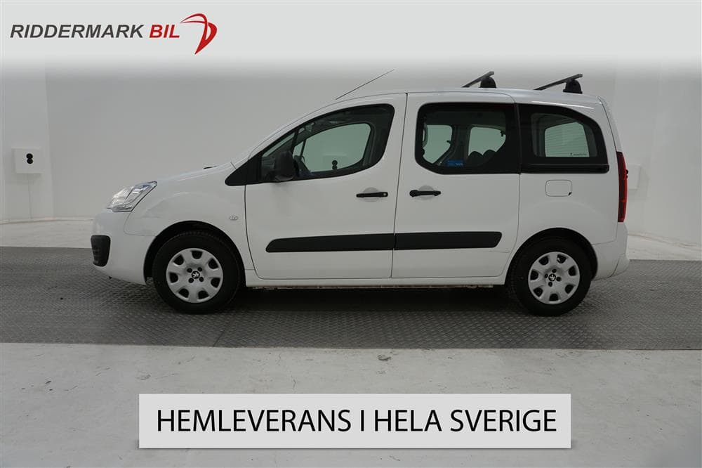 Peugeot Partner Tepee 1.6 HDi Aut 100hk Eu6 Drag Moms