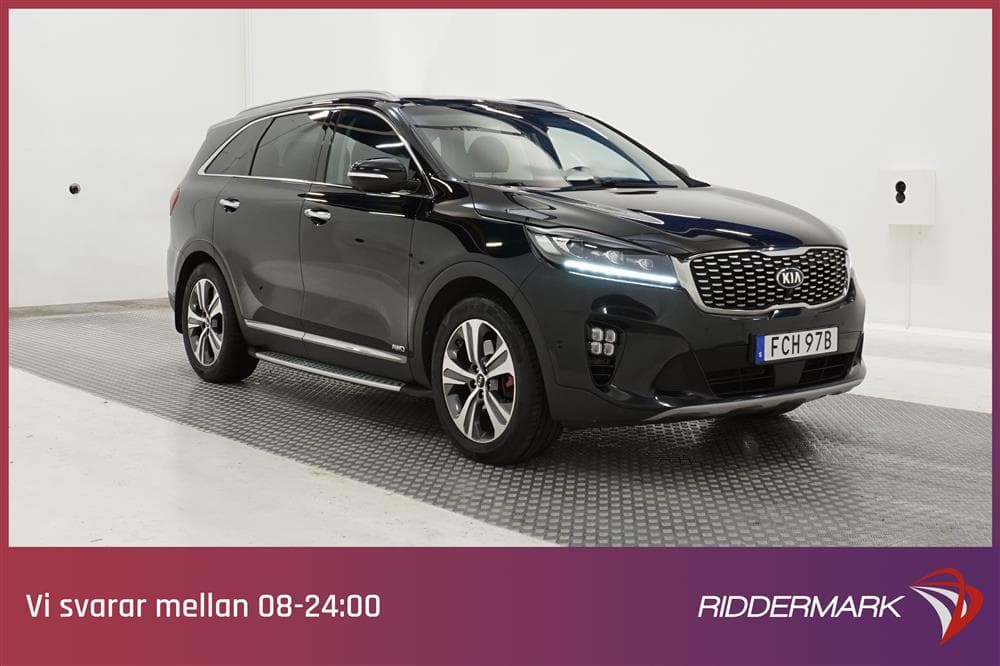 Kia Sorento 200hk AWD GT-Line 360° Drag Navi Pano H/K 7-Sits