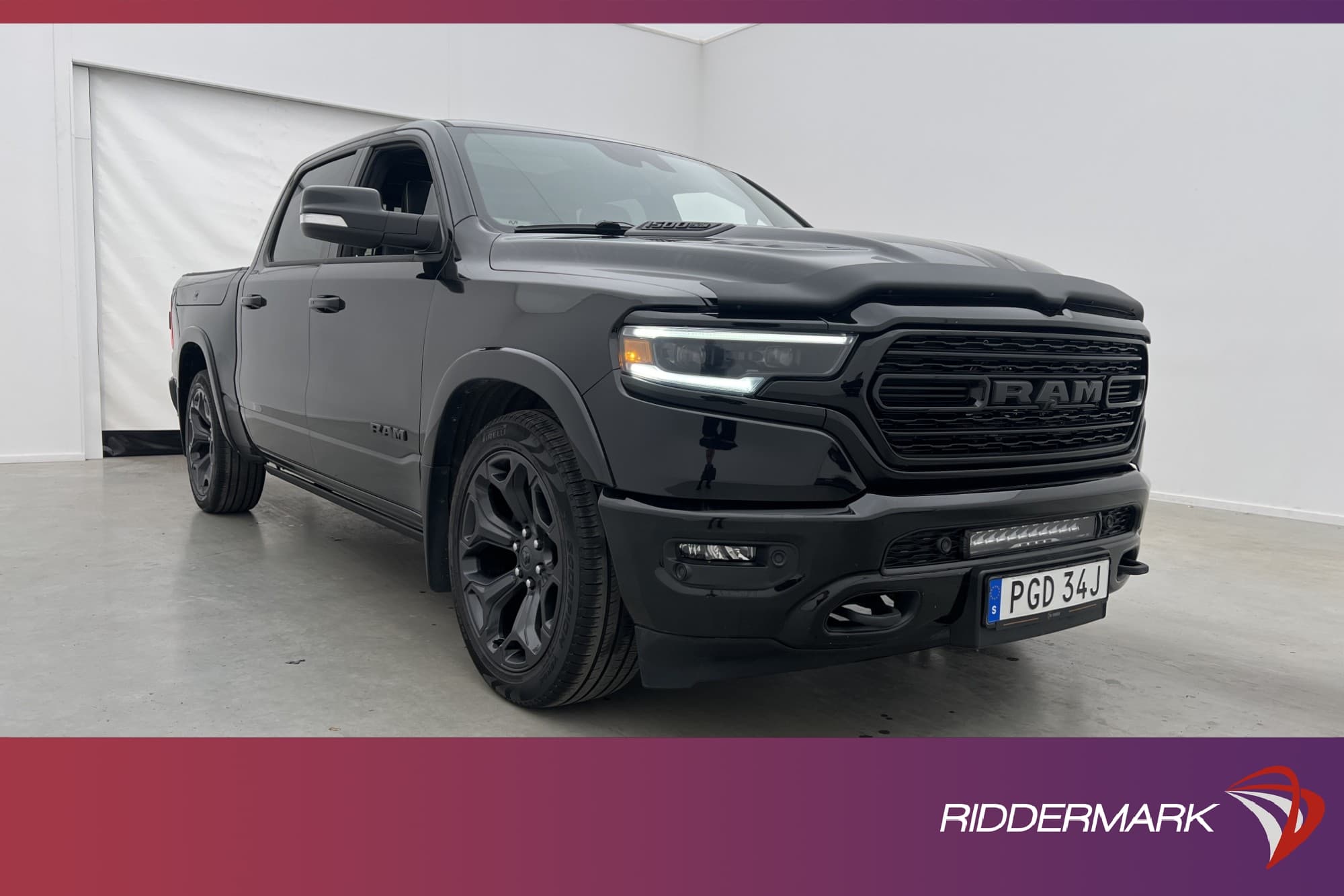 Dodge RAM Limited Night 5.7 Drag Rambox Pano Luft H/K Moms