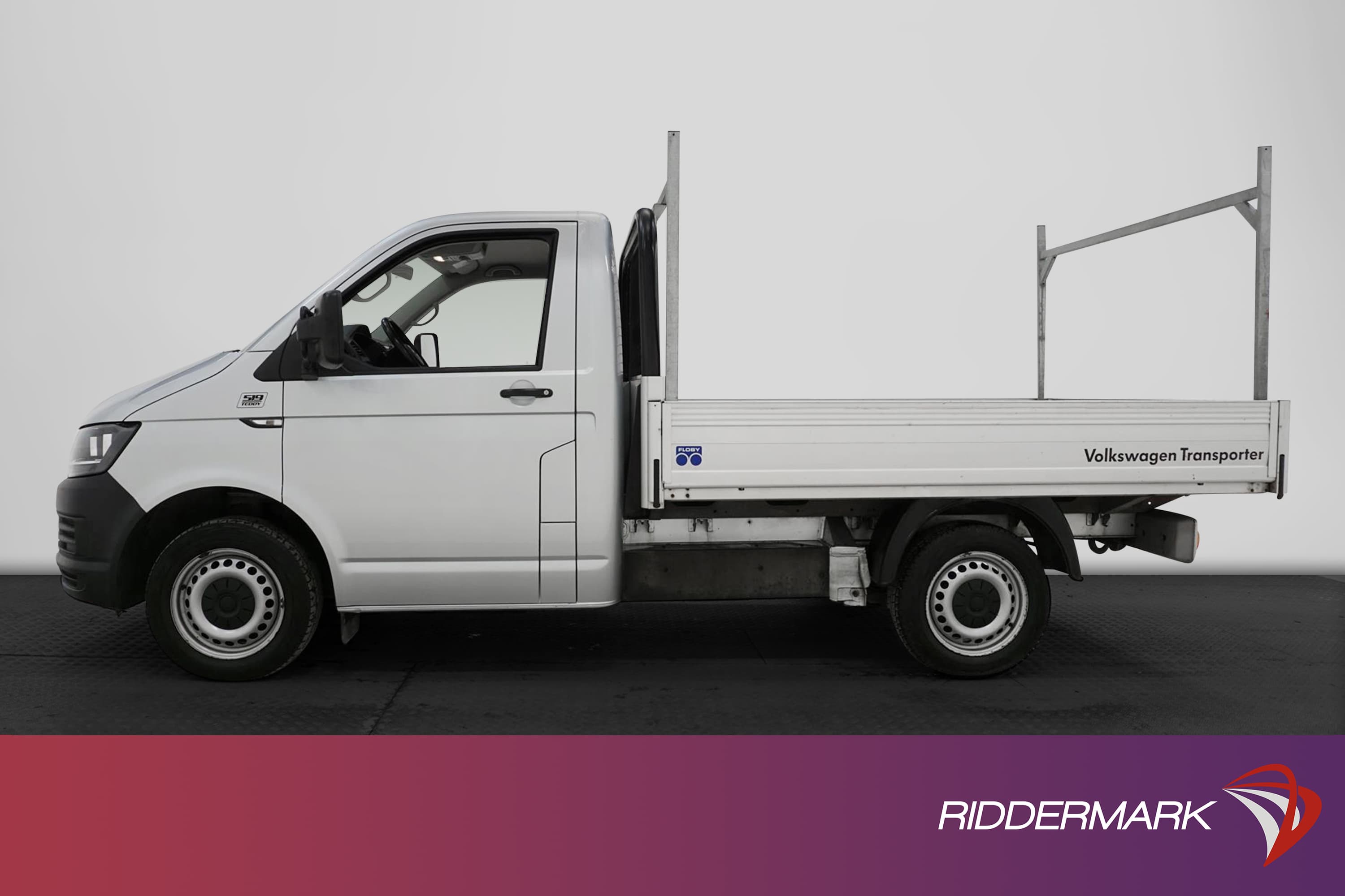 Volkswagen Transporter 2.0TDI Flakbil Dragkrok Värmare Moms