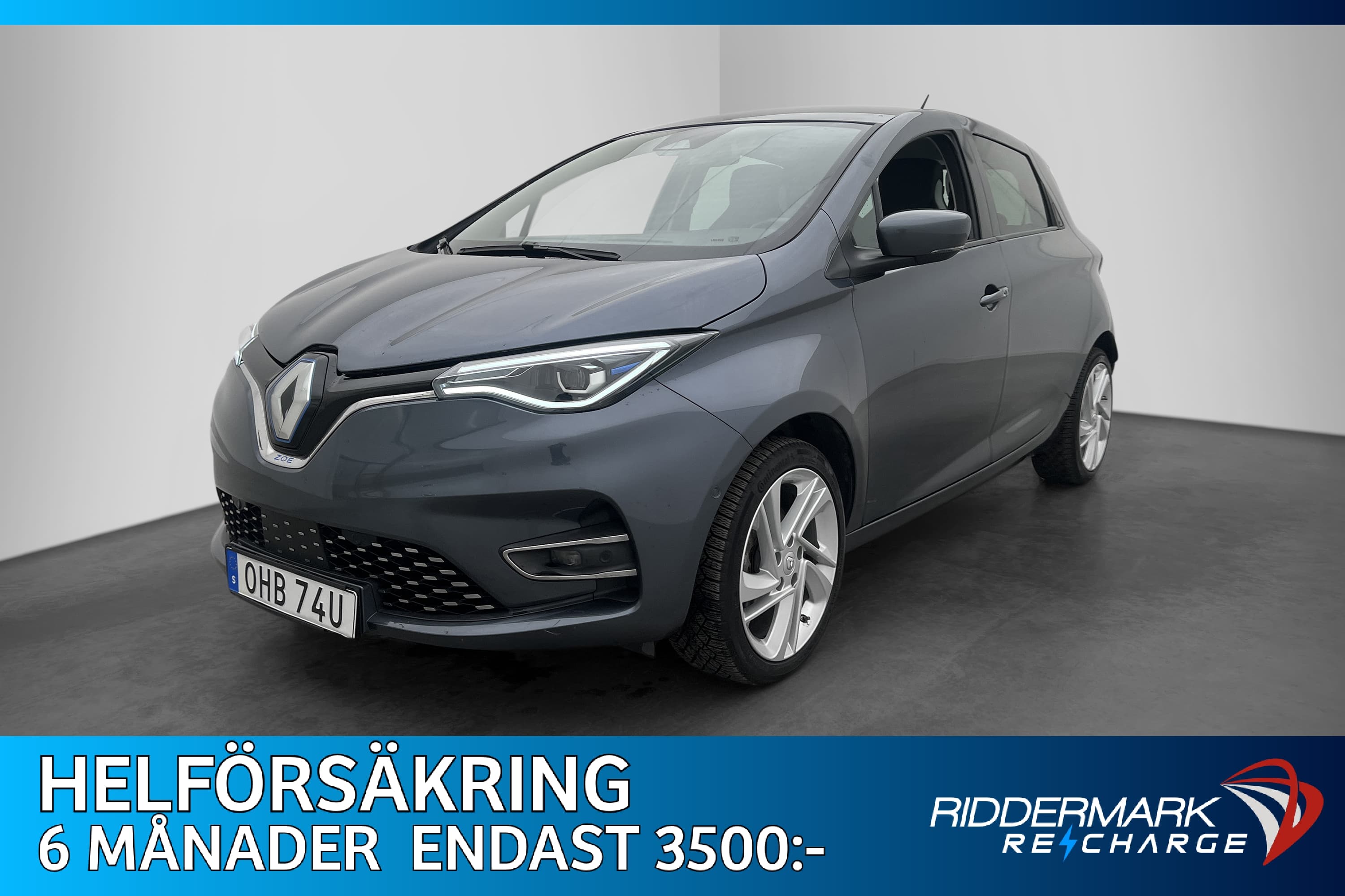 Renault ZOE R135 52 kWh Intens Kamera Navi Batterihyra