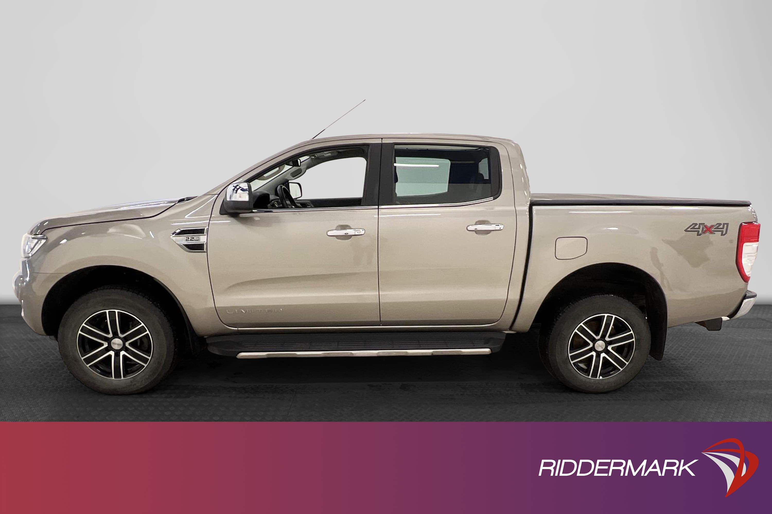 Ford Ranger Limited 2.2TDCi Eu6 4x4 Drag Värmare Drag Moms