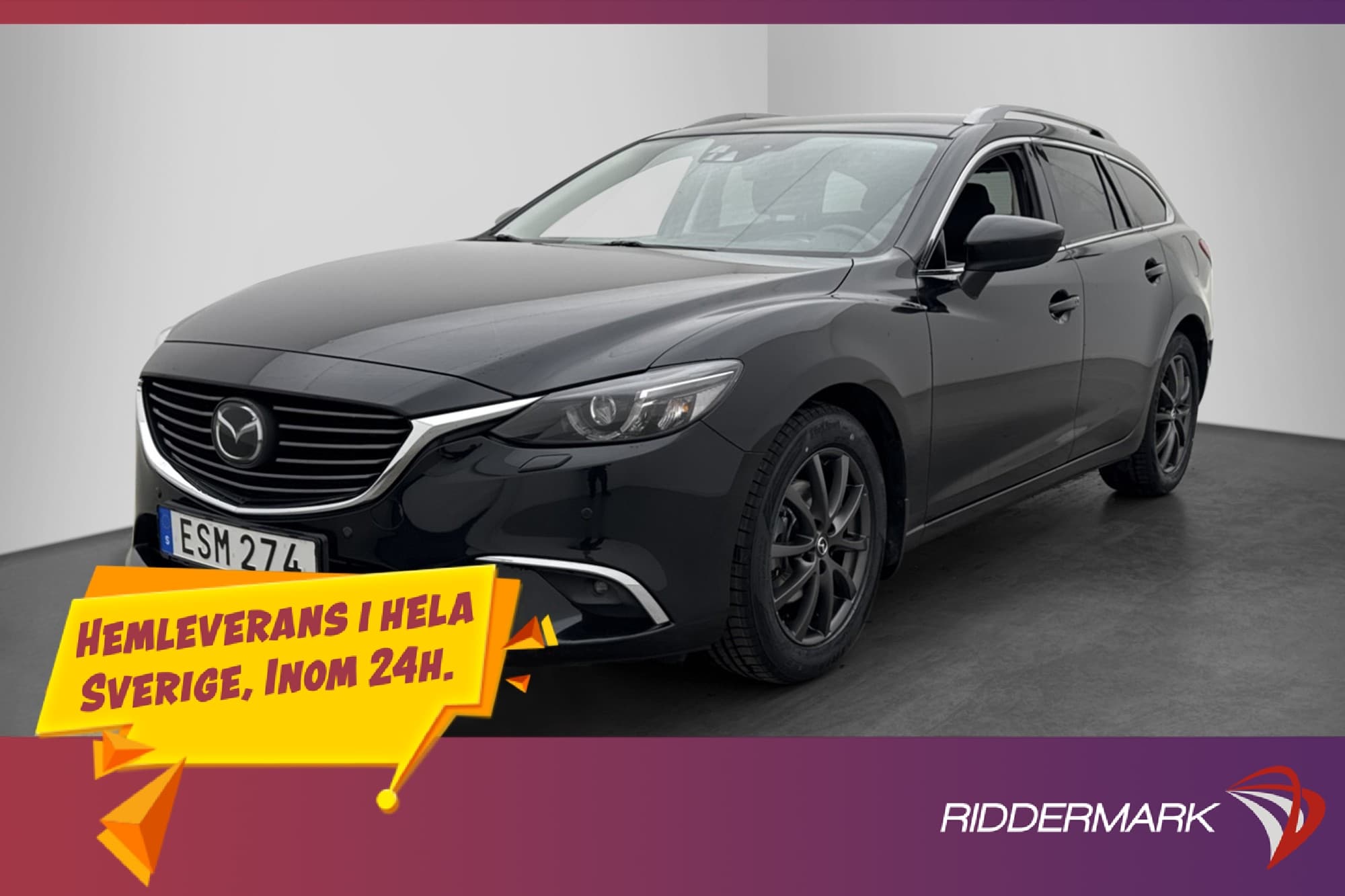 Mazda 6 Wagon 2.2 AWD Optimum Kamera BOSE Head-Up Skinn BLIS