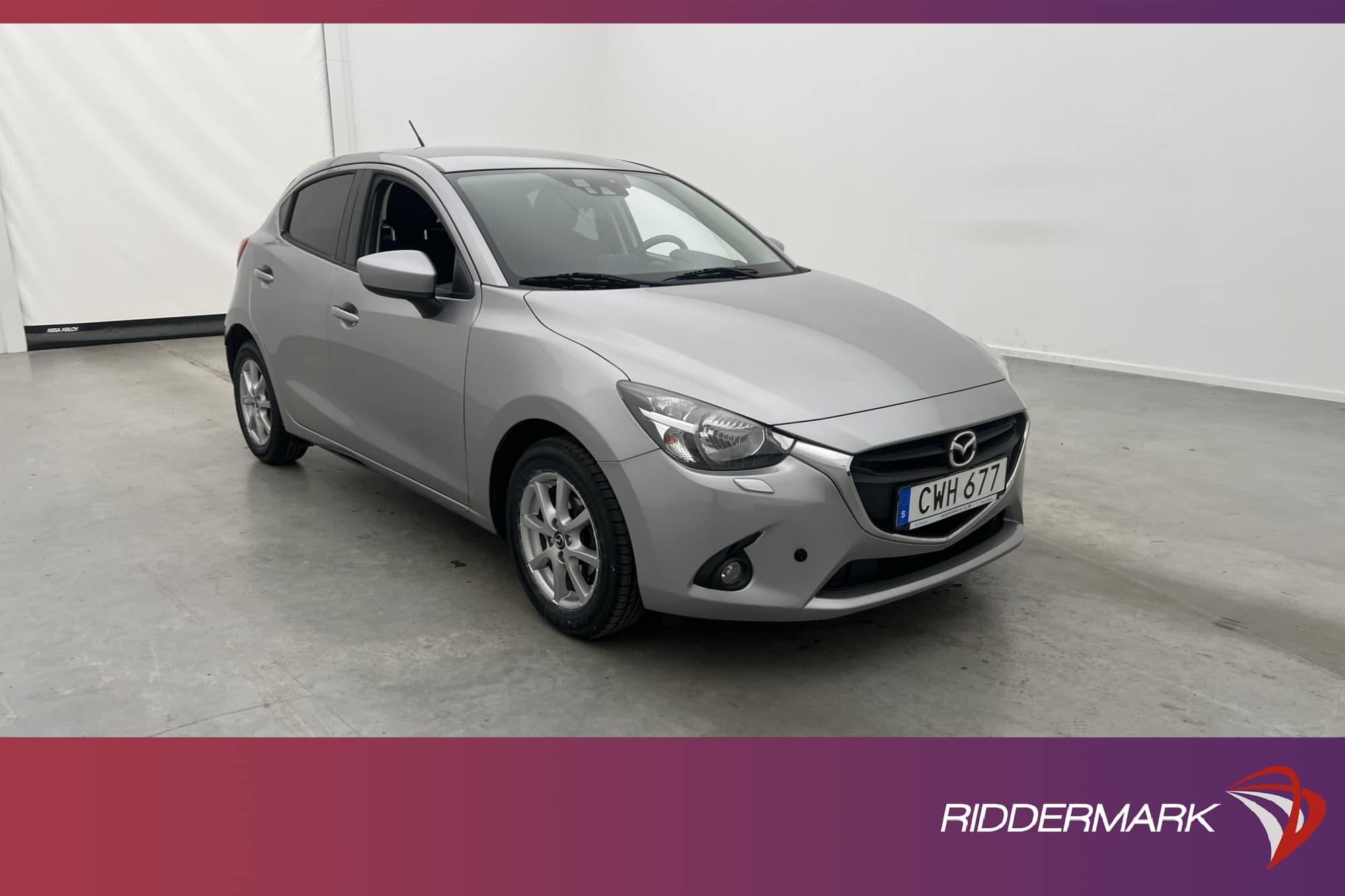 Mazda 2 1.5 90hk Vision Navi P-Sensorer Automat Låg-Skatt