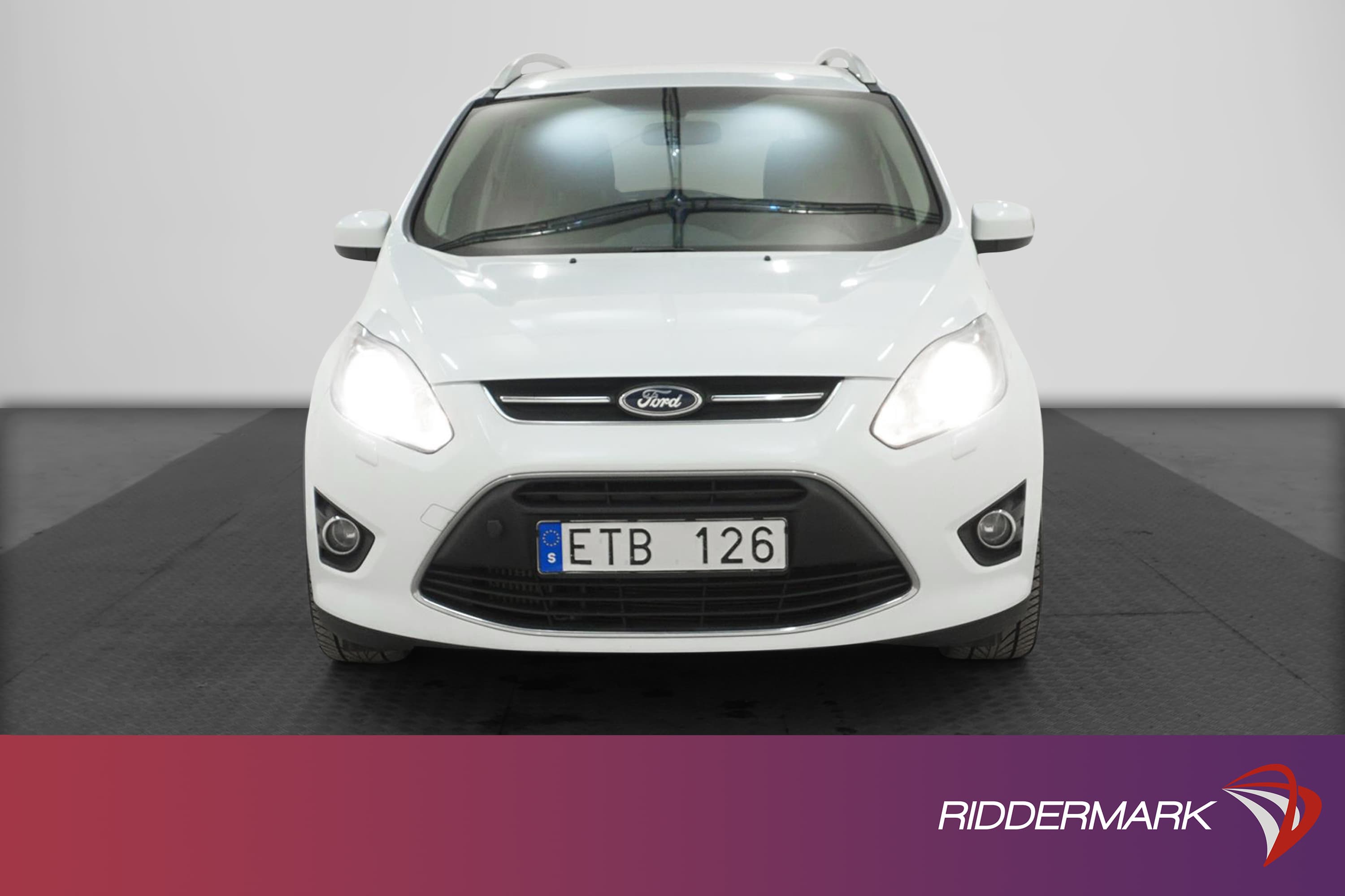 Ford Grand C-Max 95hk 7-sits D-värm Drag Välservad 0,49l/mil