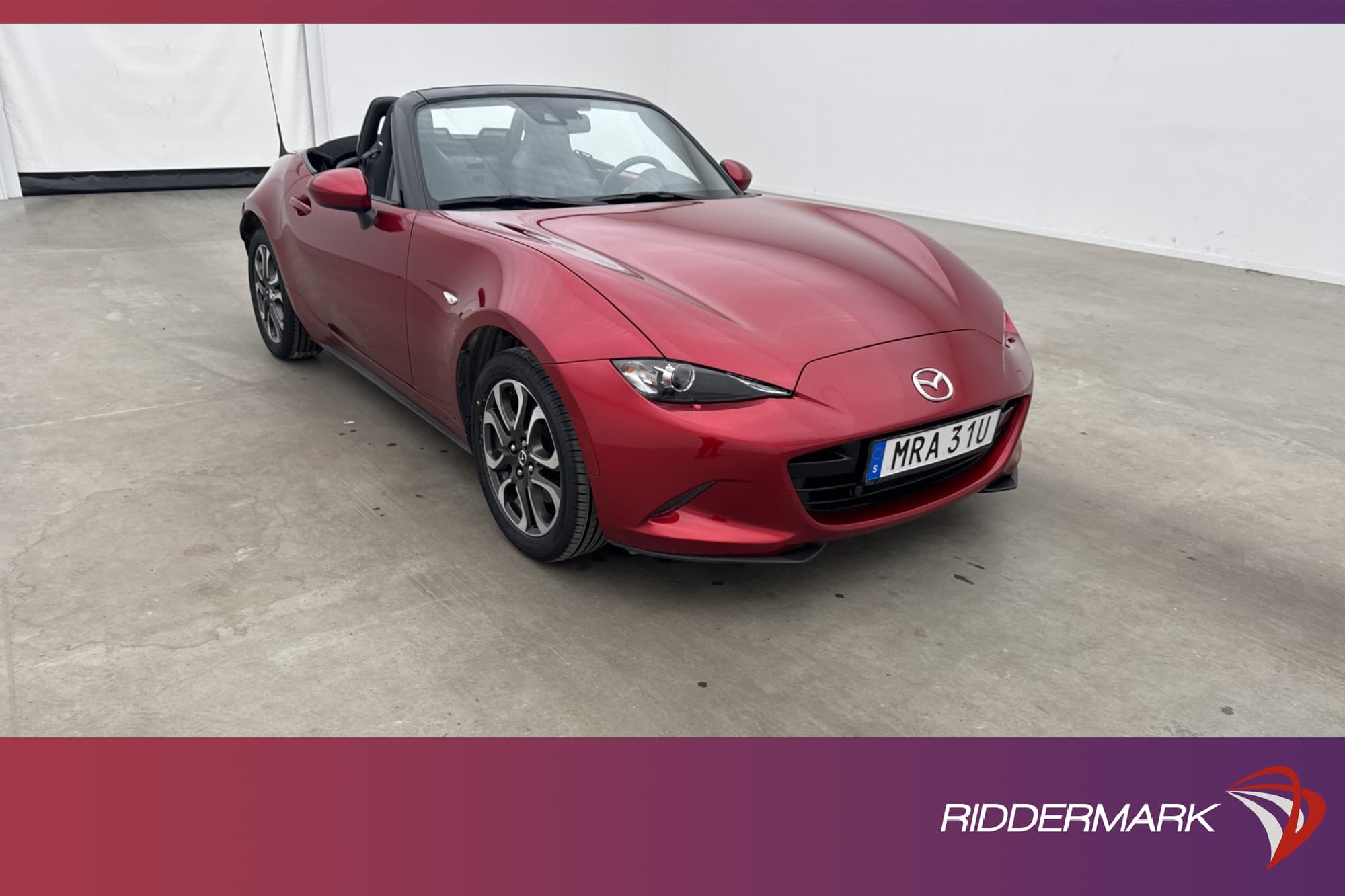 Mazda MX-5 Cabriolet 184hk M&K-Värmare Navi BOSE Skinn