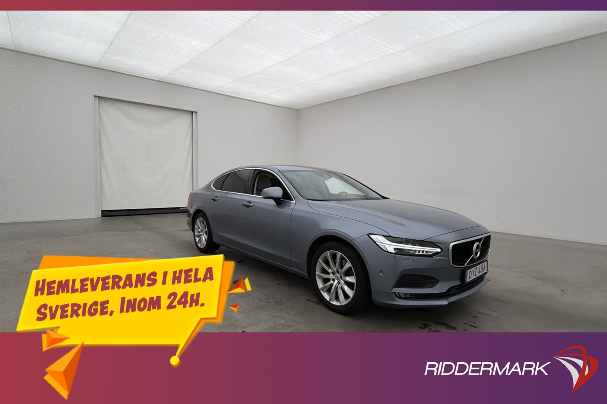 Volvo S90 T5 254hk Momentum Kamera Skinn Elstol/Minne Navi