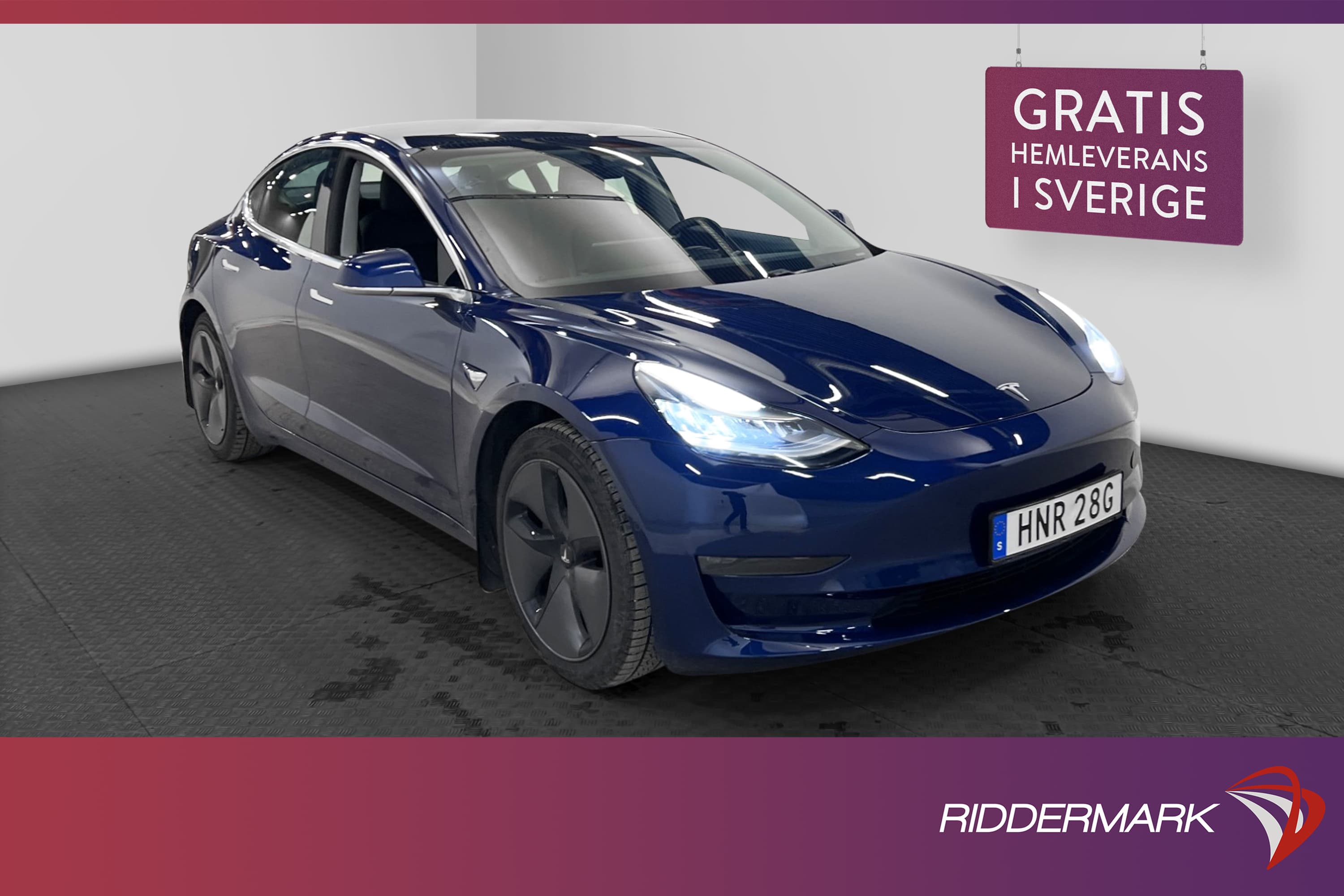 Tesla Model 3 Long Range AWD 440hk