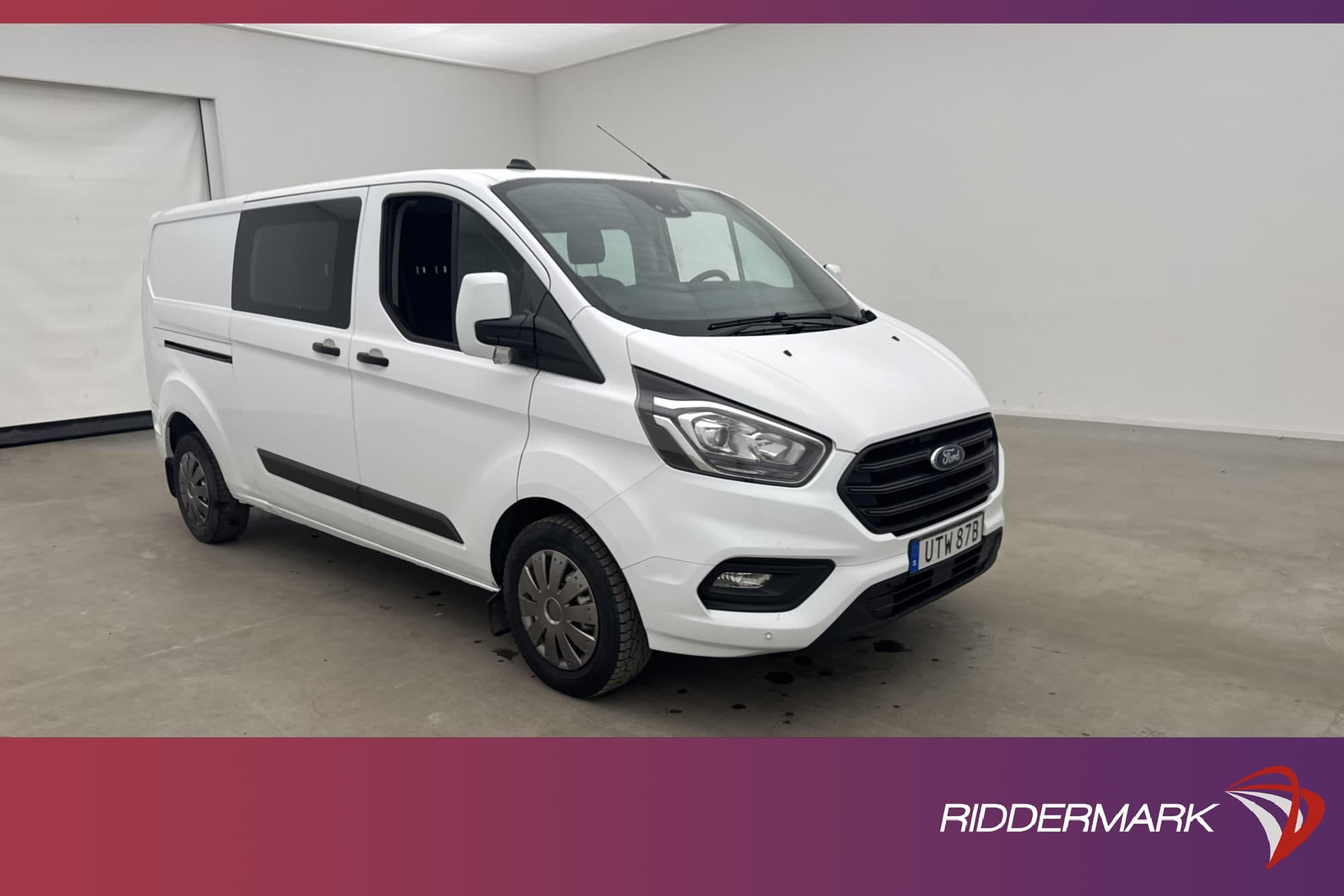 Ford Transit Custom CrewVan L2 Värmare Dragkrok Kamera 6-Sit
