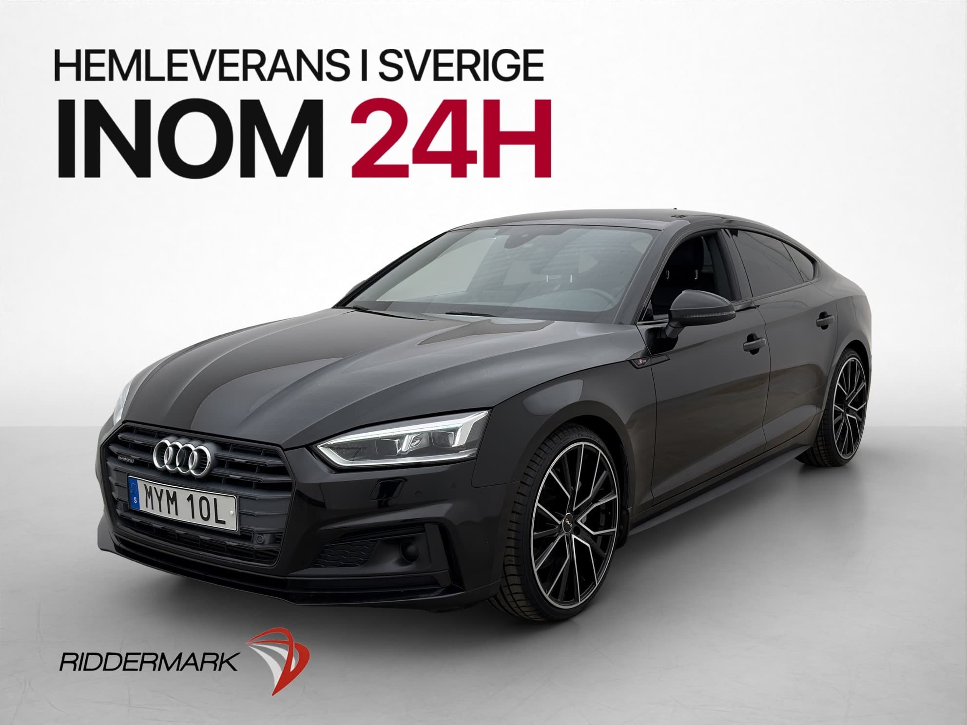 Audi A5 45 TFSI 245hk quattro S Line Värmare Keyless Drag
