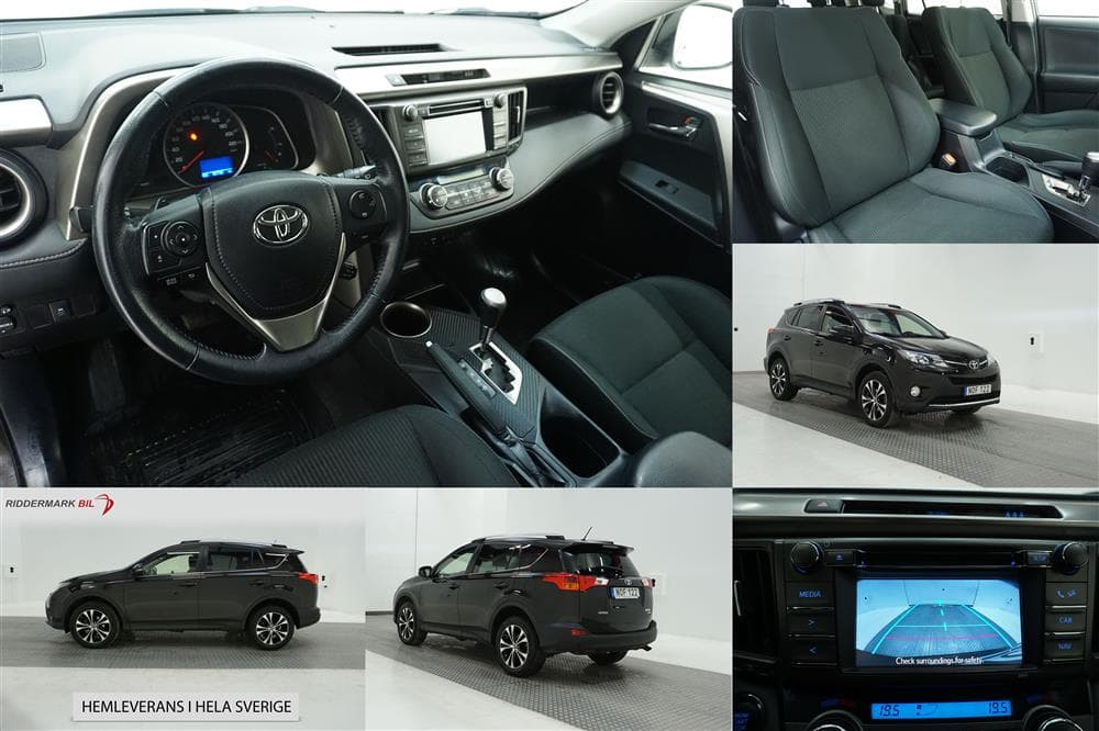 Toyota RAV4 2.2 D-4D D-CAT 150hk B-Kamera Nyservadexteriör