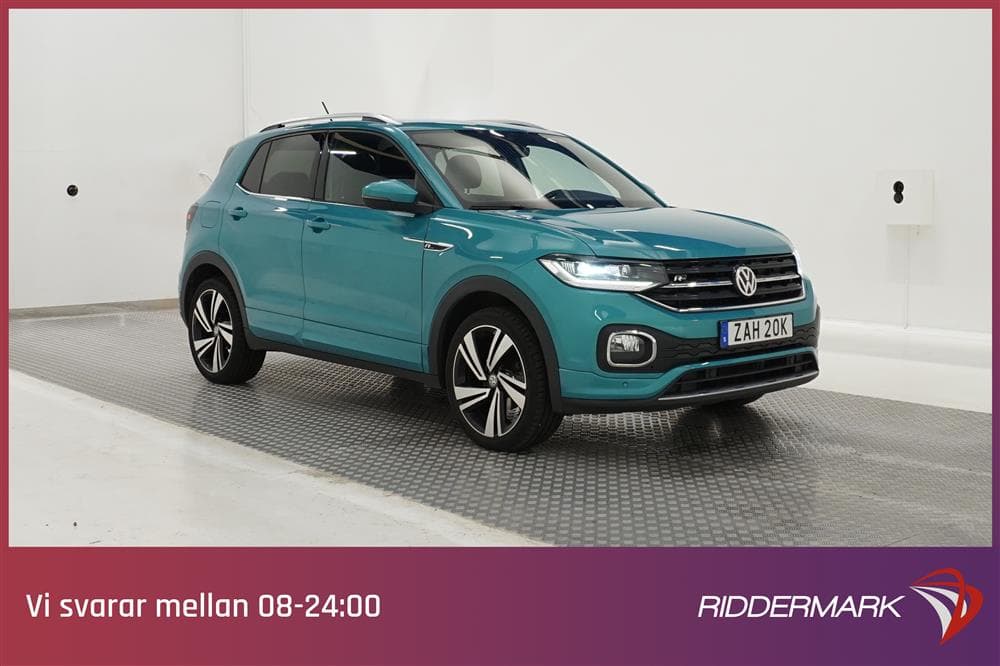 Volkswagen T-Cross 1.0 115hk R-Line Active info Beats Kameraexteriör