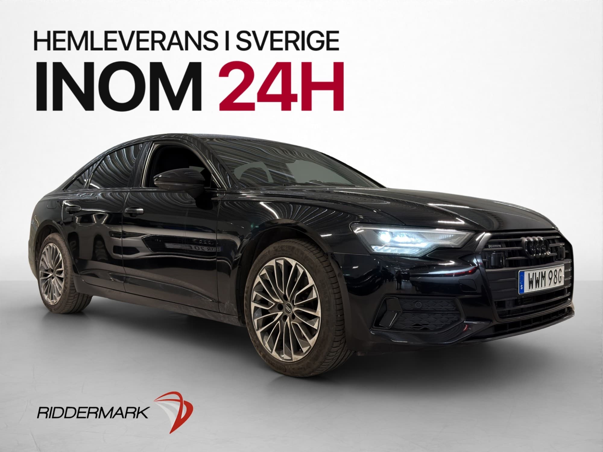 Audi A6 45 TFSI MHEV 245hk Q Kamera Värm Adaptiv-Fart Drag