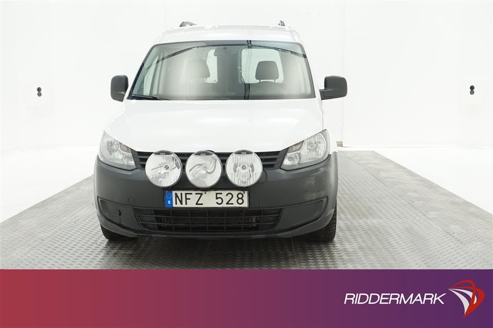 Volkswagen Caddy Maxi 2.0TDI 4Motion Värmare Dragkrok Moms