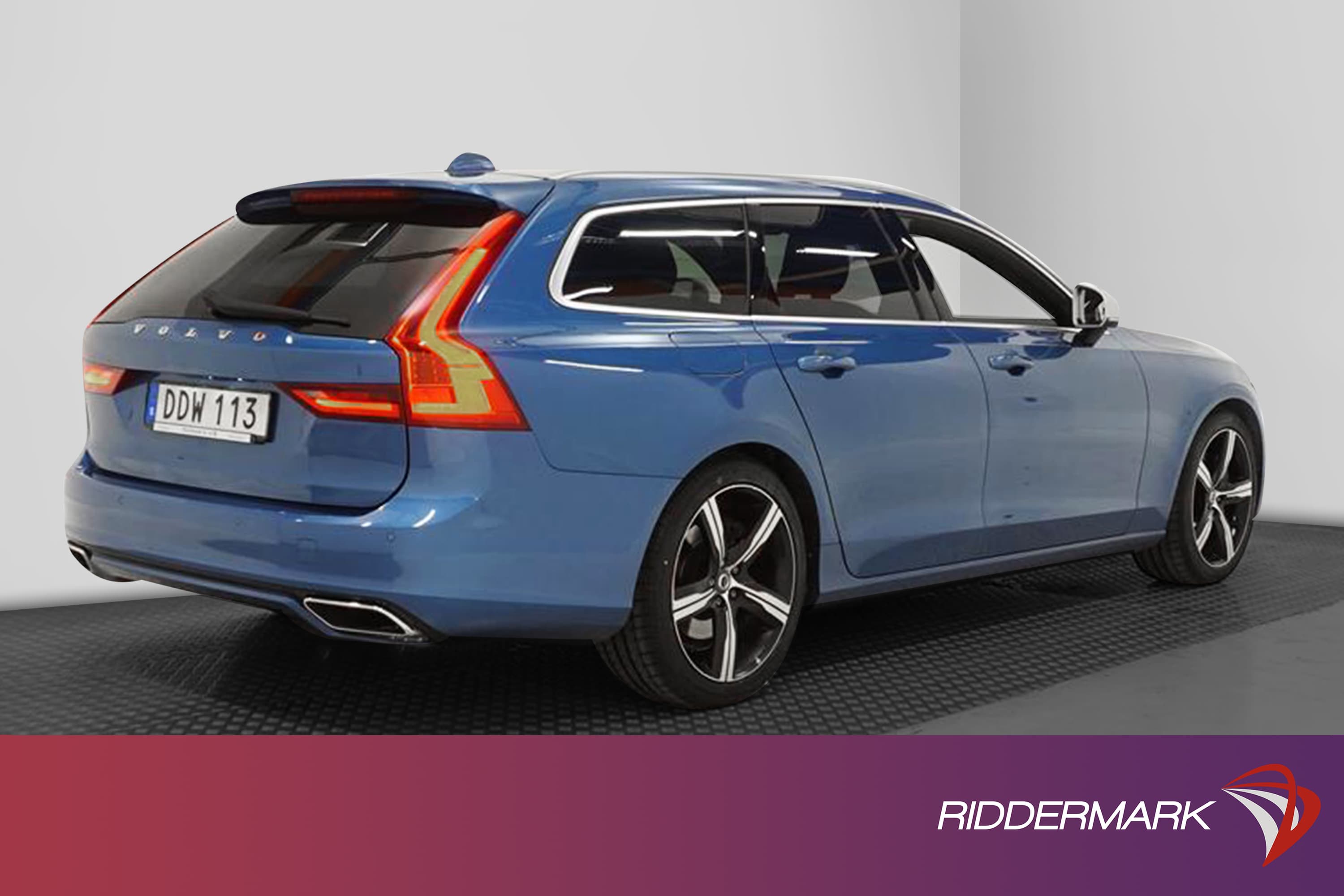 Volvo V90 T6 310hk AWD R-Design Värmare VOC Pano Navi Kameraexteriör