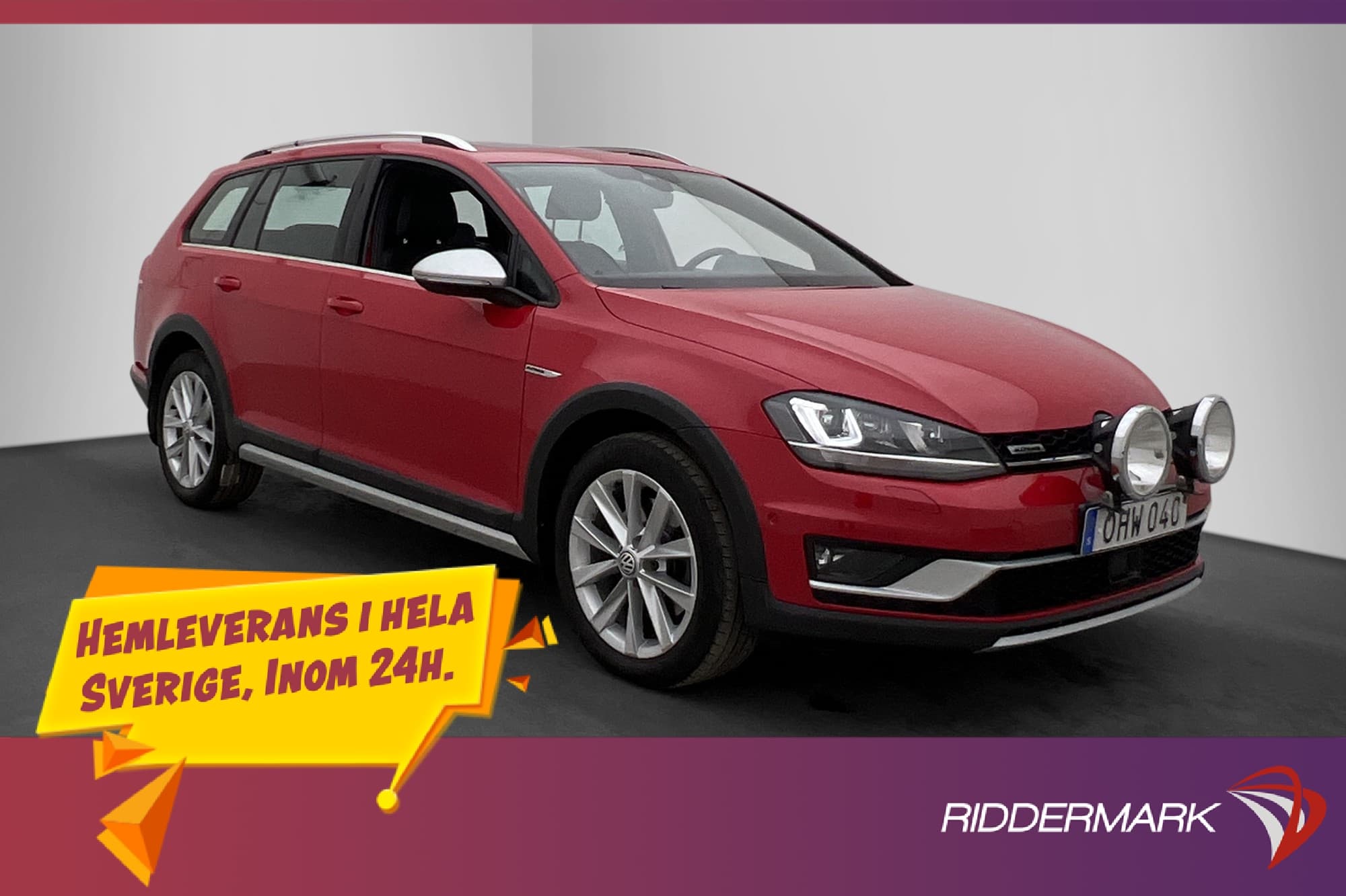 Volkswagen Golf Alltrack 2.0 TDI 184hk Värm Pano Kamera Drag