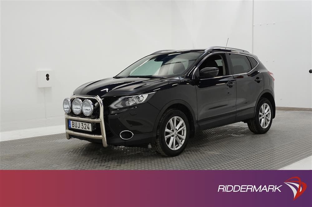 Nissan Qashqai 1.5 110hk  360° Navi Extraljus Drag 0,38l/mil
