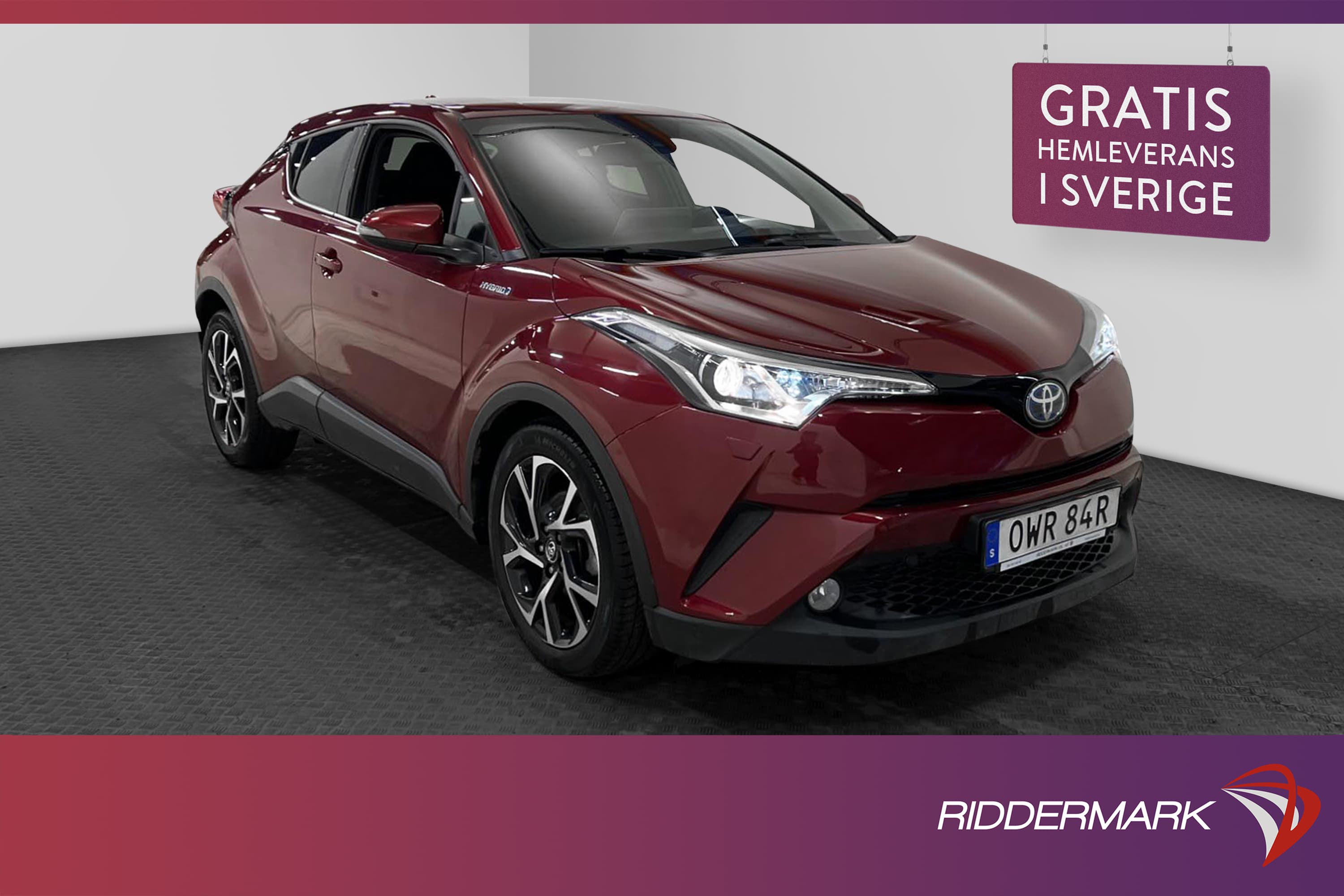 Toyota C-HR Hybrid 122hk