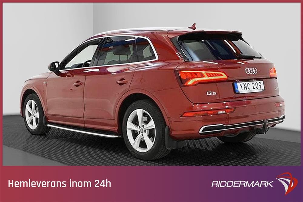 Audi Q5 TDI 190hk Quattro S-Line Cockpit D-värm B&O Naviexteriör