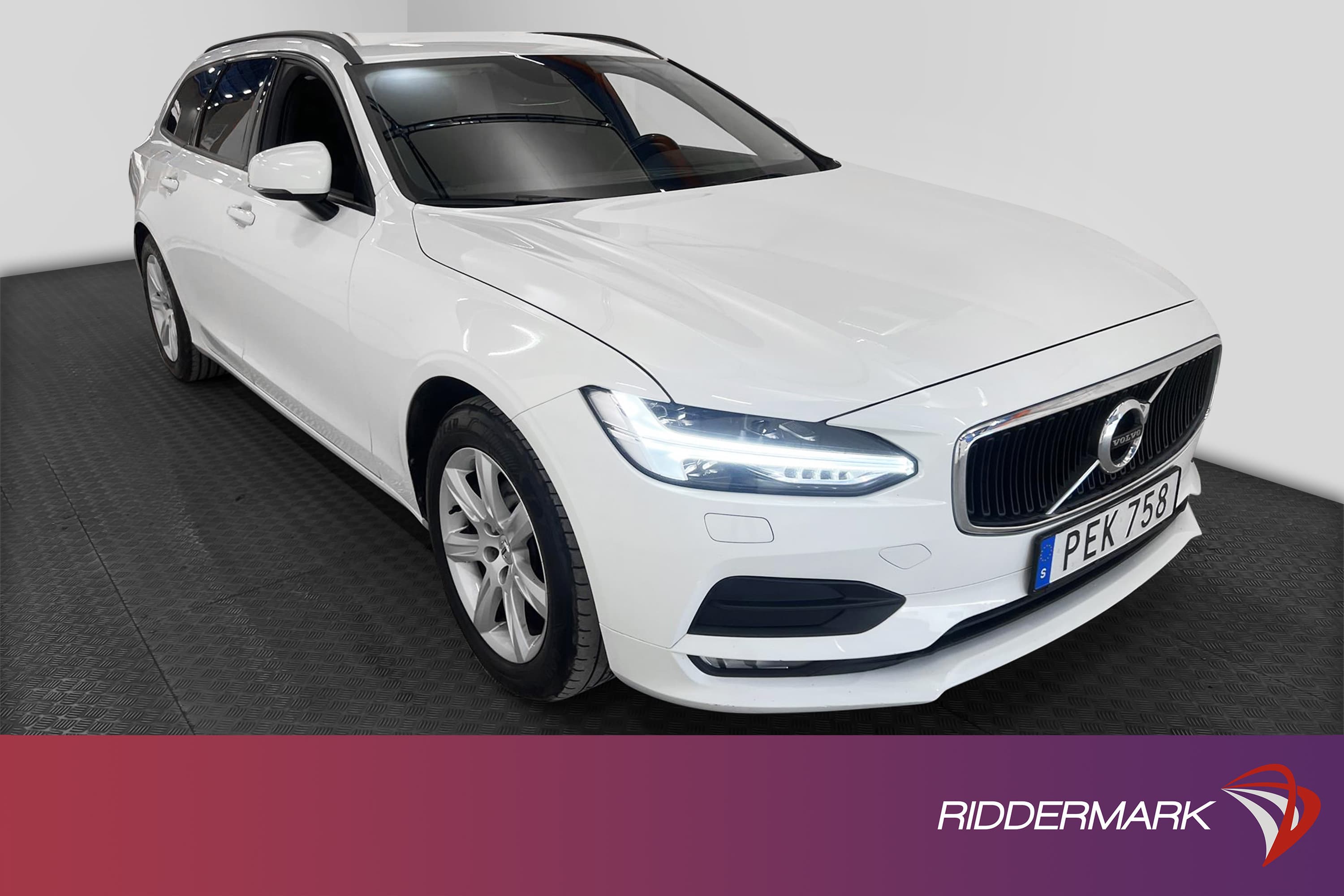 Volvo V90 D3 150hk Kinetic VOC P-värm Drag Välserv 0,64l/mil