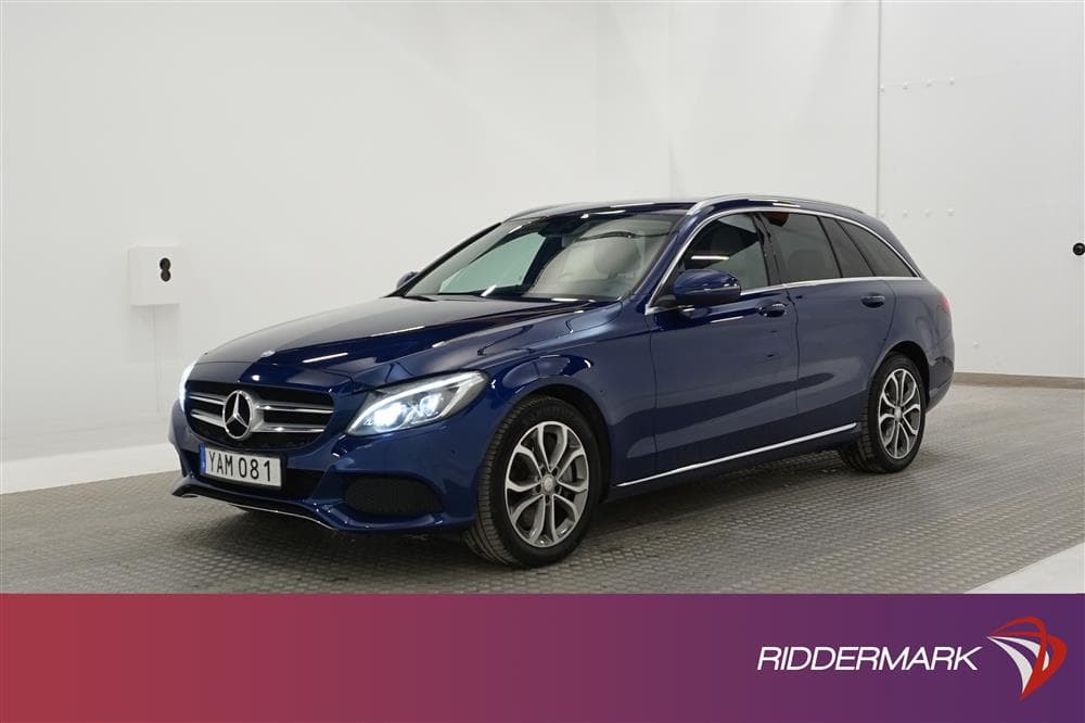 Mercedes-Benz C 350e 279hk Burmester Värmare Kamera Drag 
