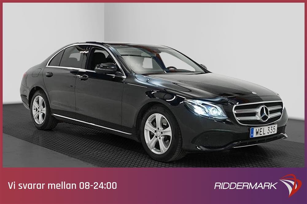 Mercedes-Benz E 220 d 4M 194hk D-värme Burmester 360° Dragexteriör
