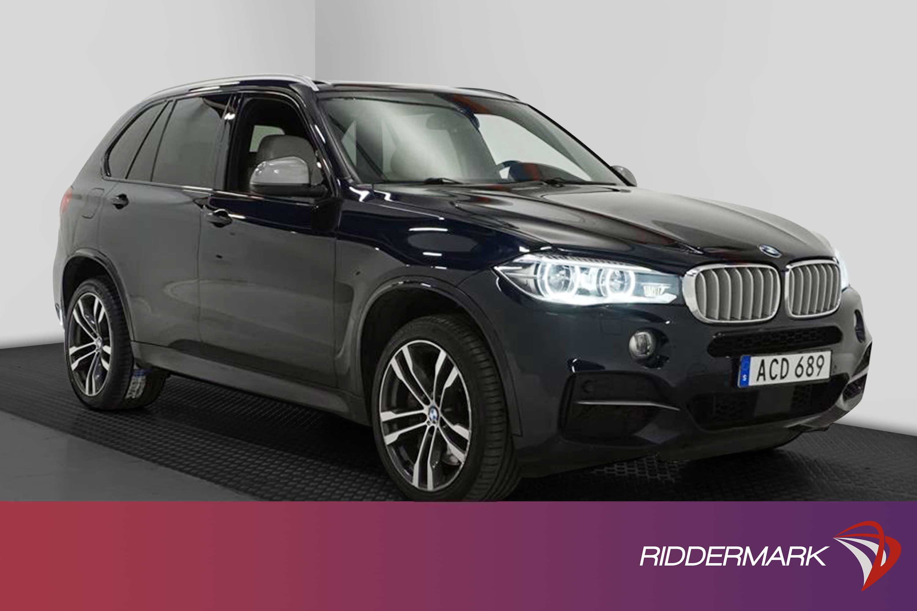 BMW X5 M50d 381hk M-Sport D-värm Panorama Navi Dragexteriör